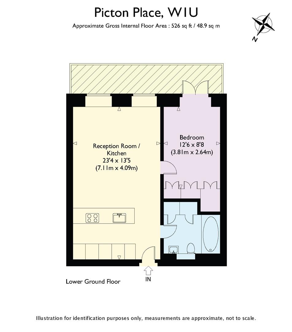 3, Picton Place, London floorplan