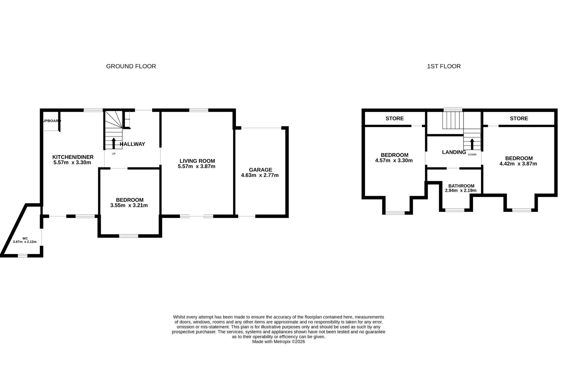 Bridgend, Cupar floorplan