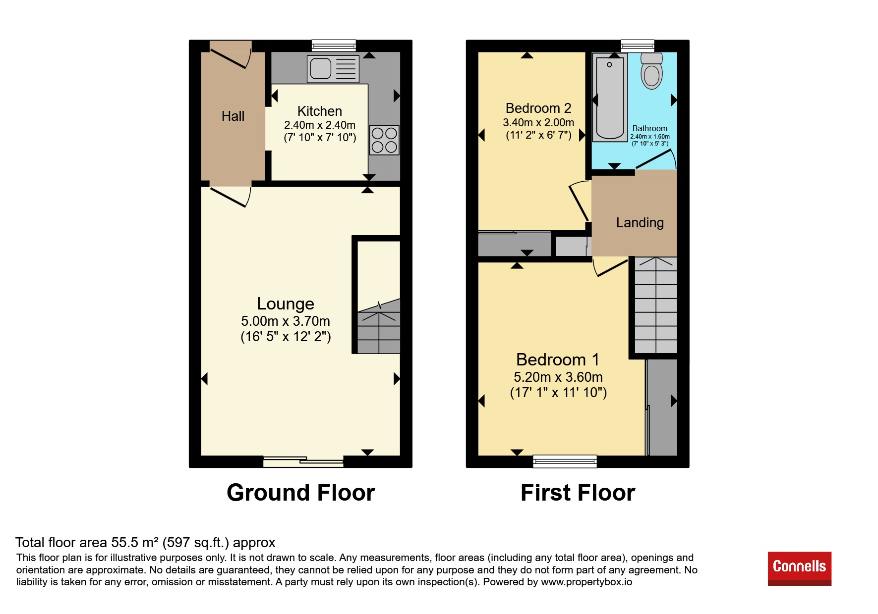 58, Simpson Close, Luton floorplan