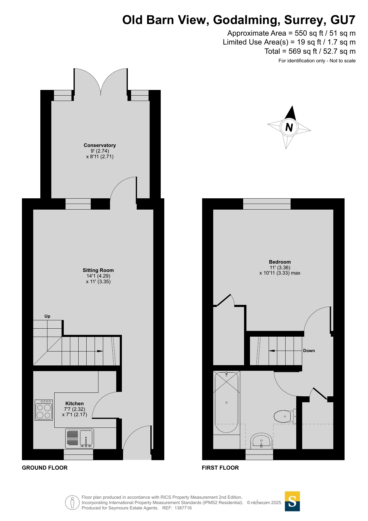28, Old Barn View, Surrey floorplan