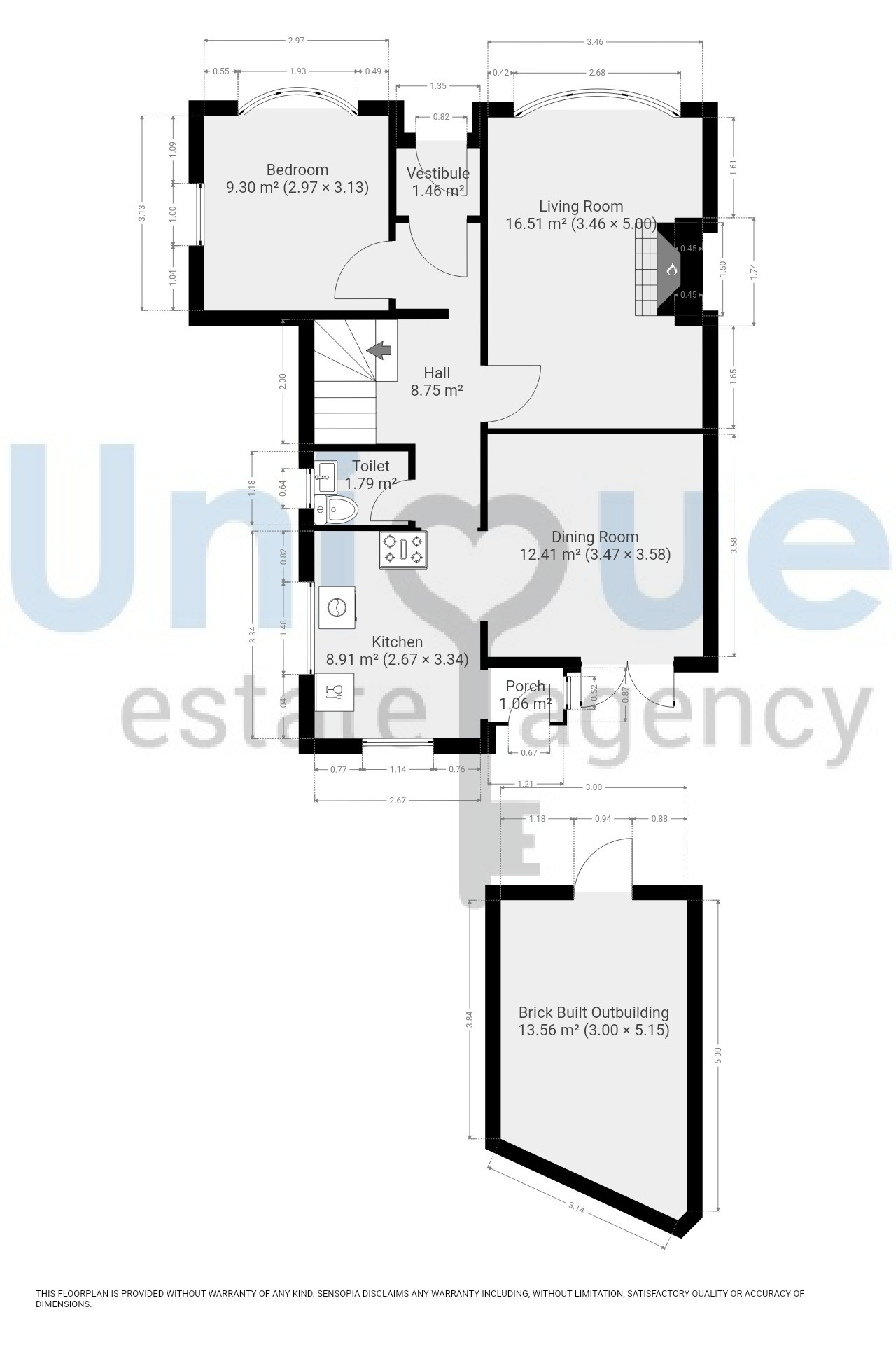 2, Colesville Avenue, Thornton-Cleveleys floorplan