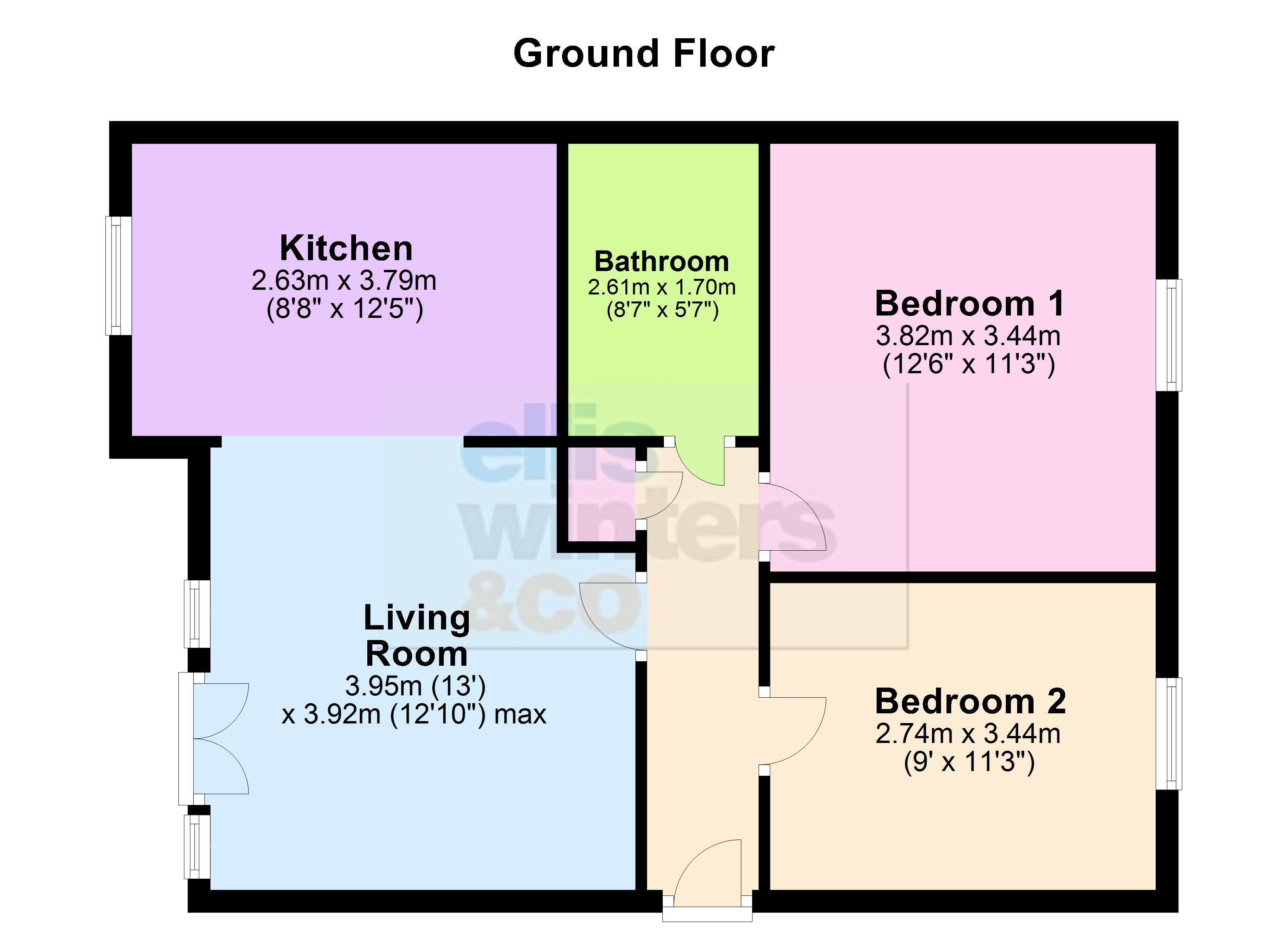 21, Old Station Place, Chatteris floorplan