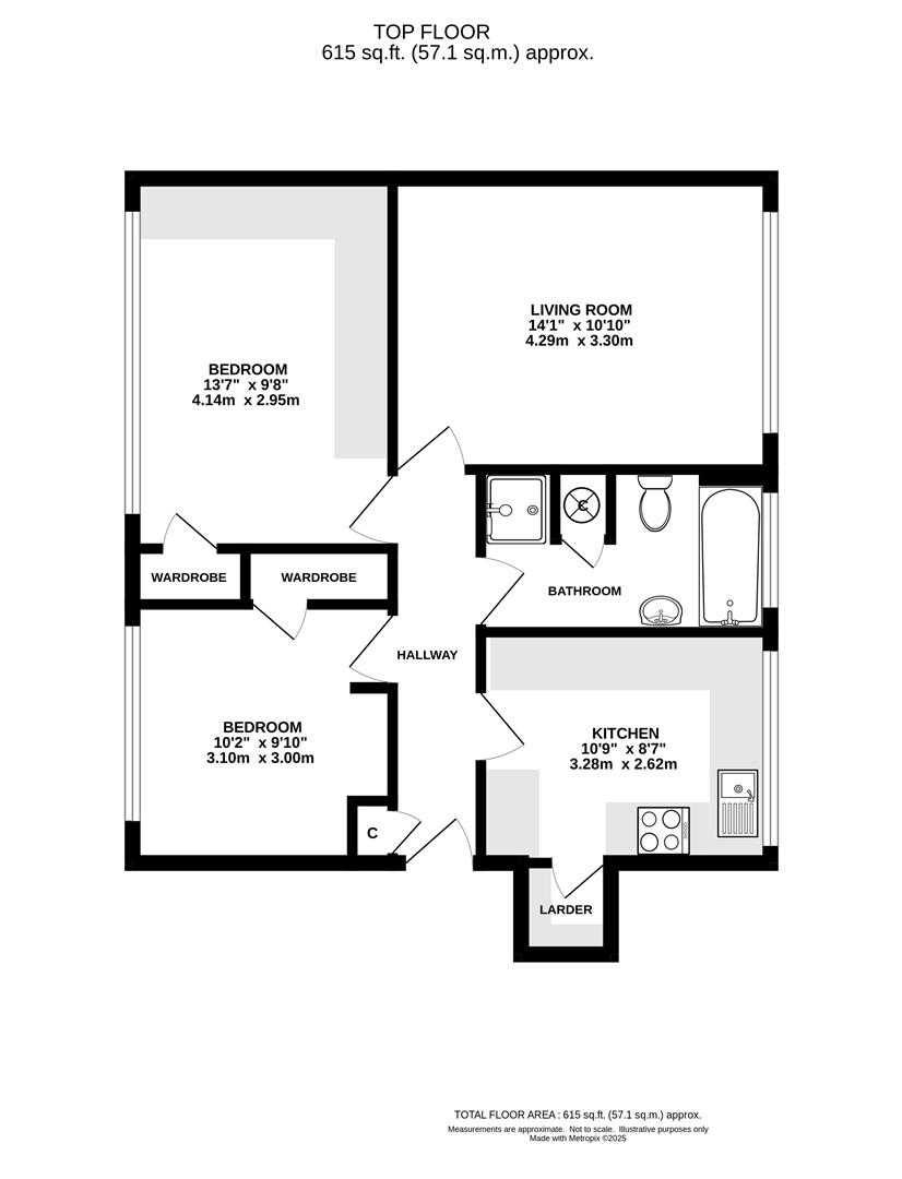 11 Tern Court, Tern Way, Brentwood floorplan