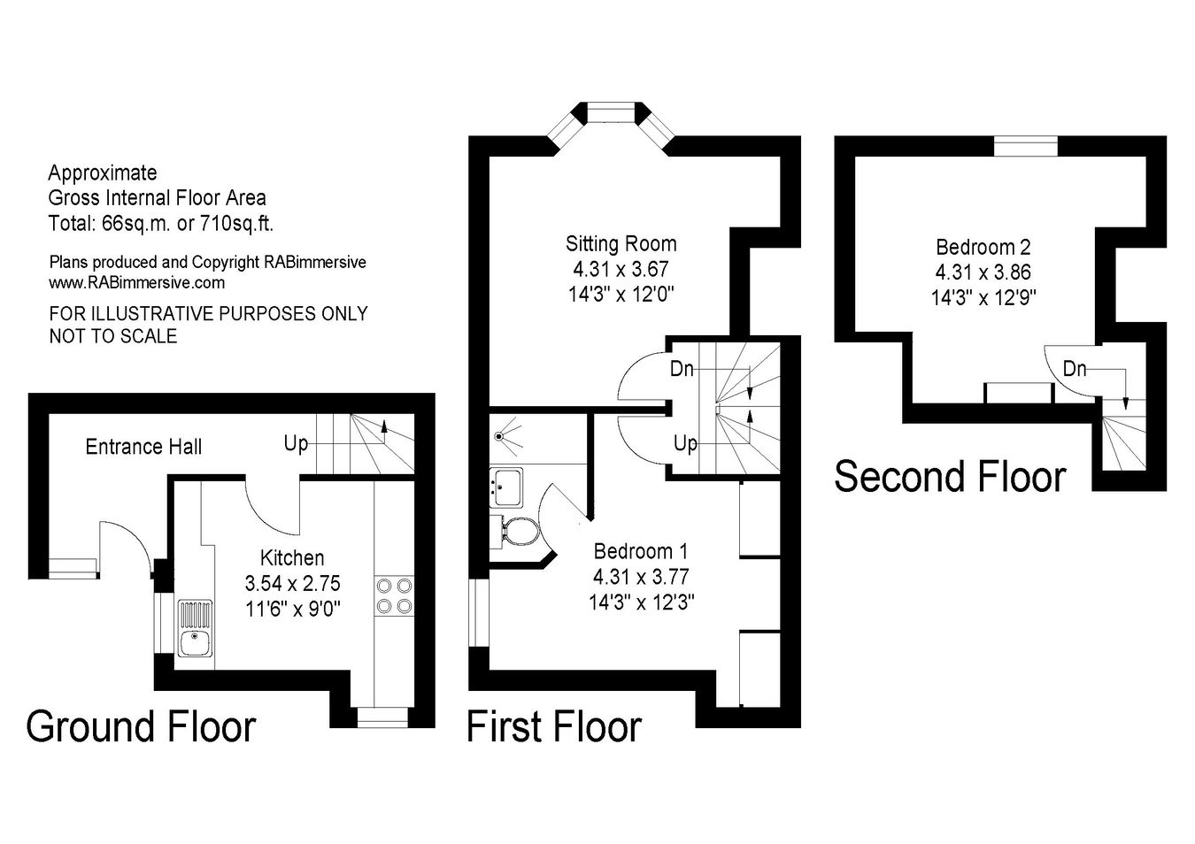 12, Roundhouse Mews, Lymington floorplan