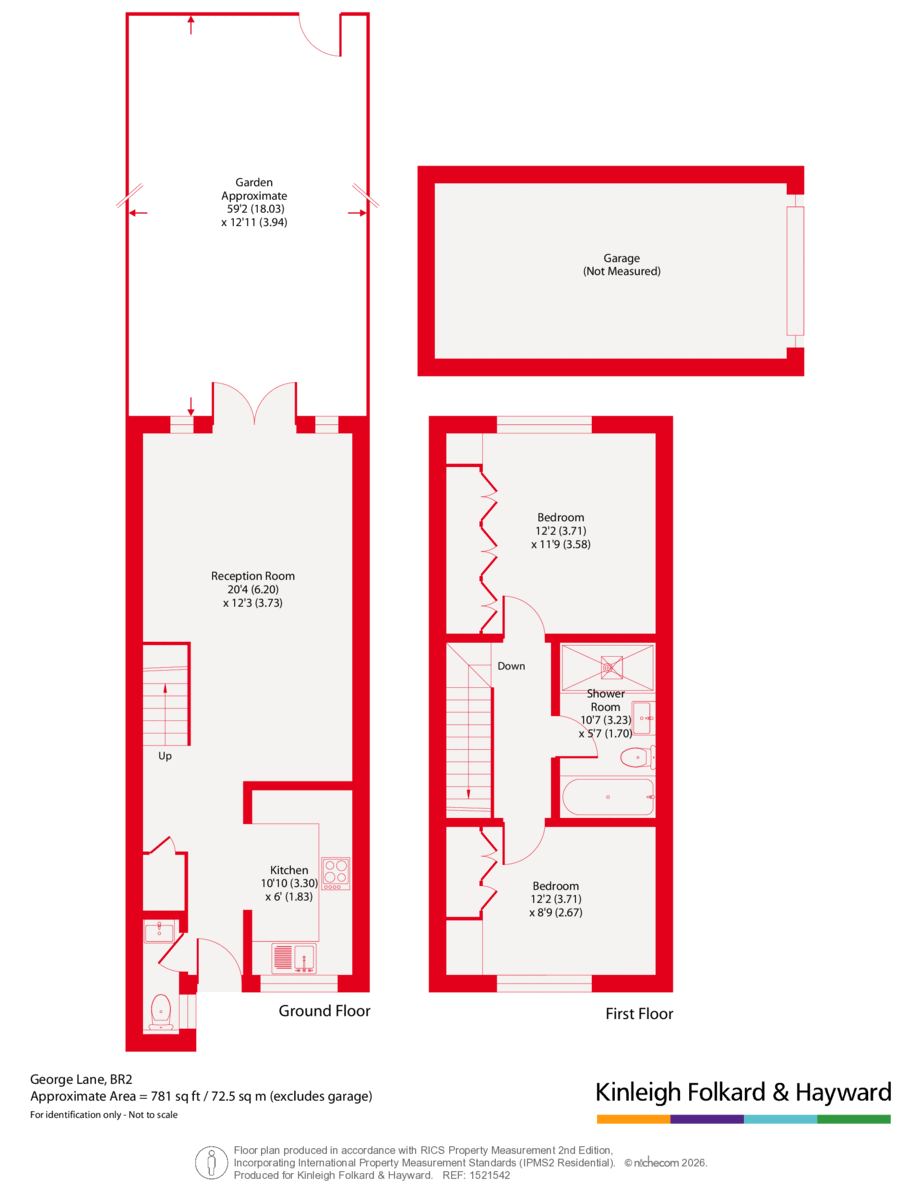 94, George Lane, Bromley floorplan