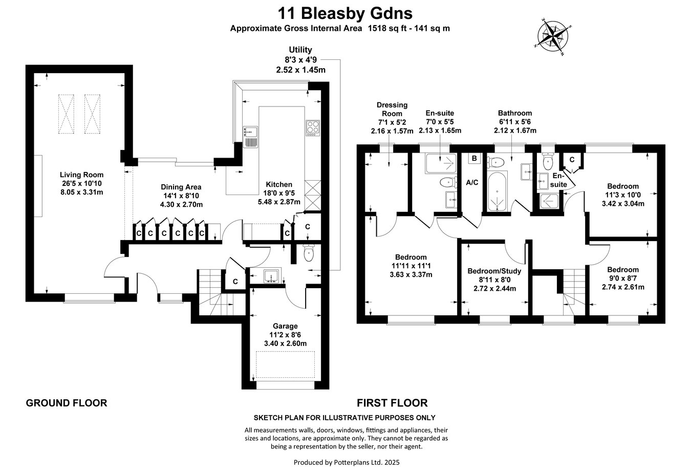 11, Bleasby Gardens, Cheltenham floorplan