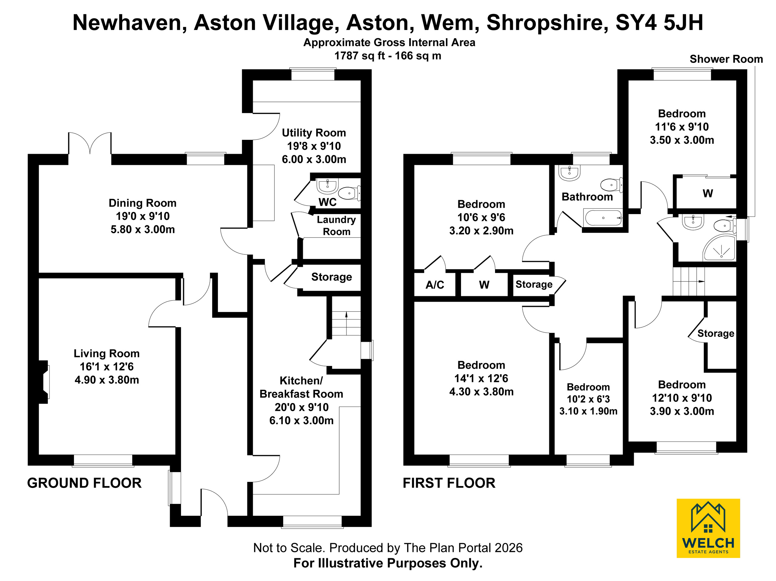 New Haven, Shrewsbury floorplan