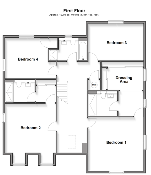 Vicarage Fields Linton, Maidstone floorplan
