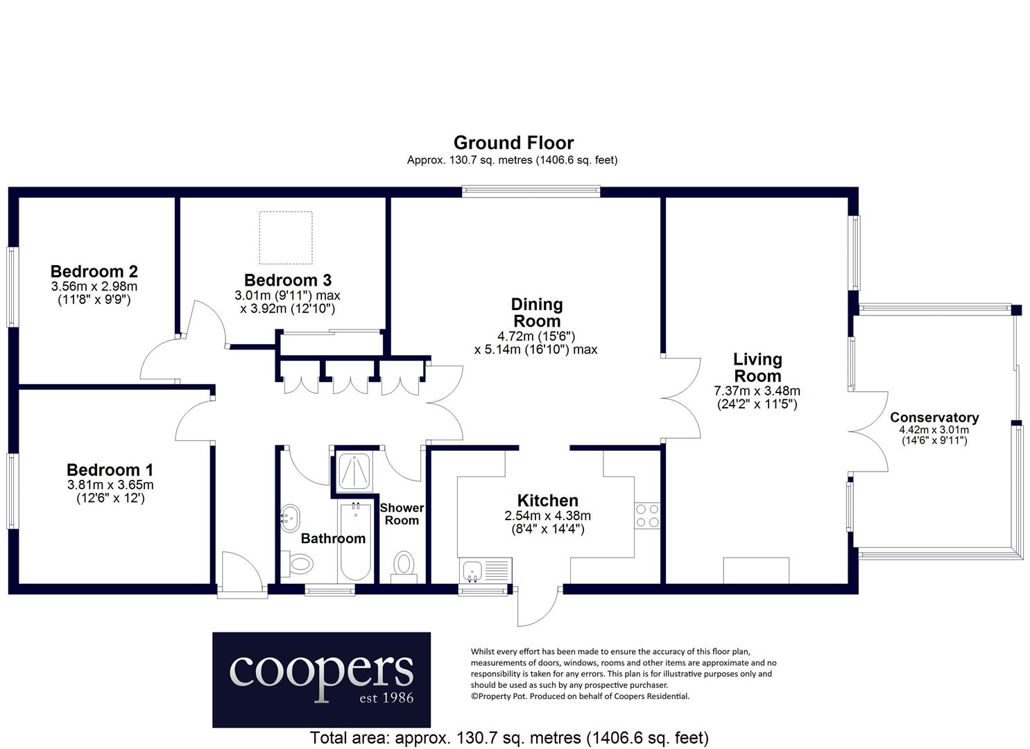 28, Micawber Avenue, Hillingdon floorplan
