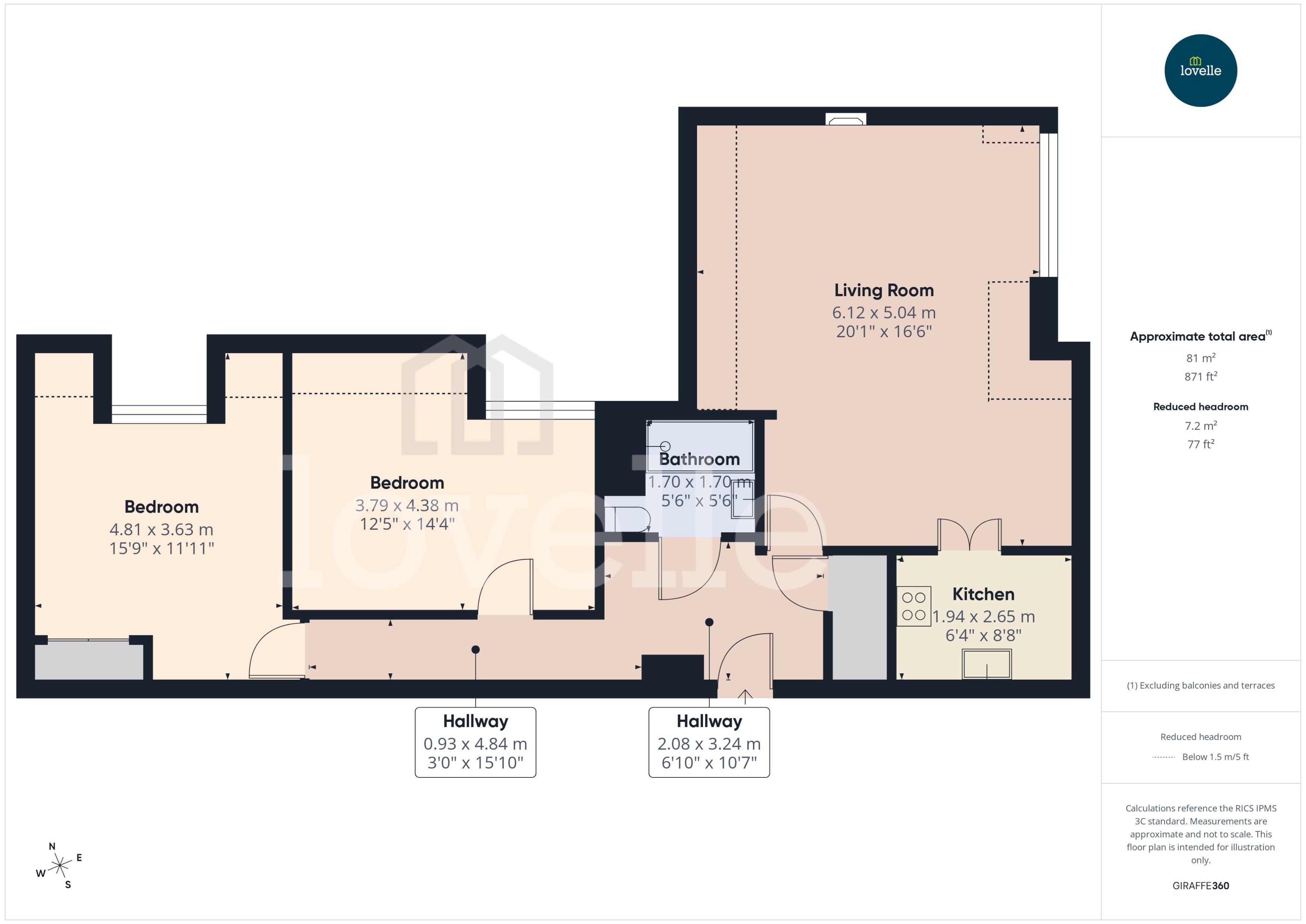 26, Shardeloes Court Newgate Street, Cottingham floorplan