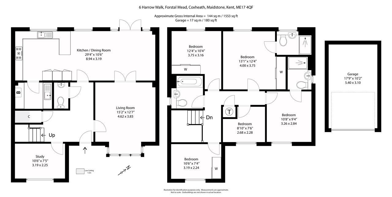 Harrow Way, Forstal Mead, Coxheath ME17, 5 bedroom detached house for