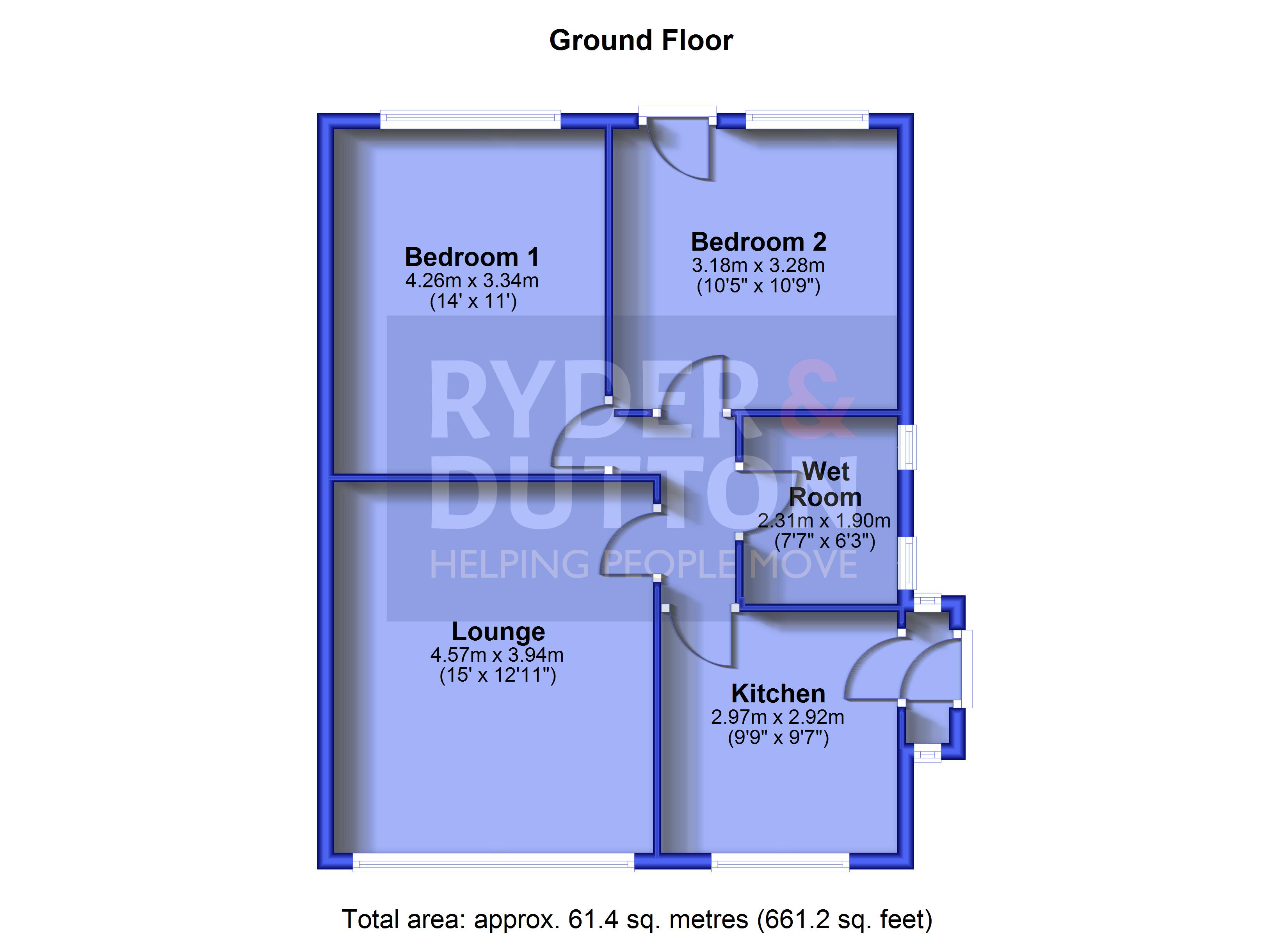 60, Montgomery Street, Greater Manchester floorplan
