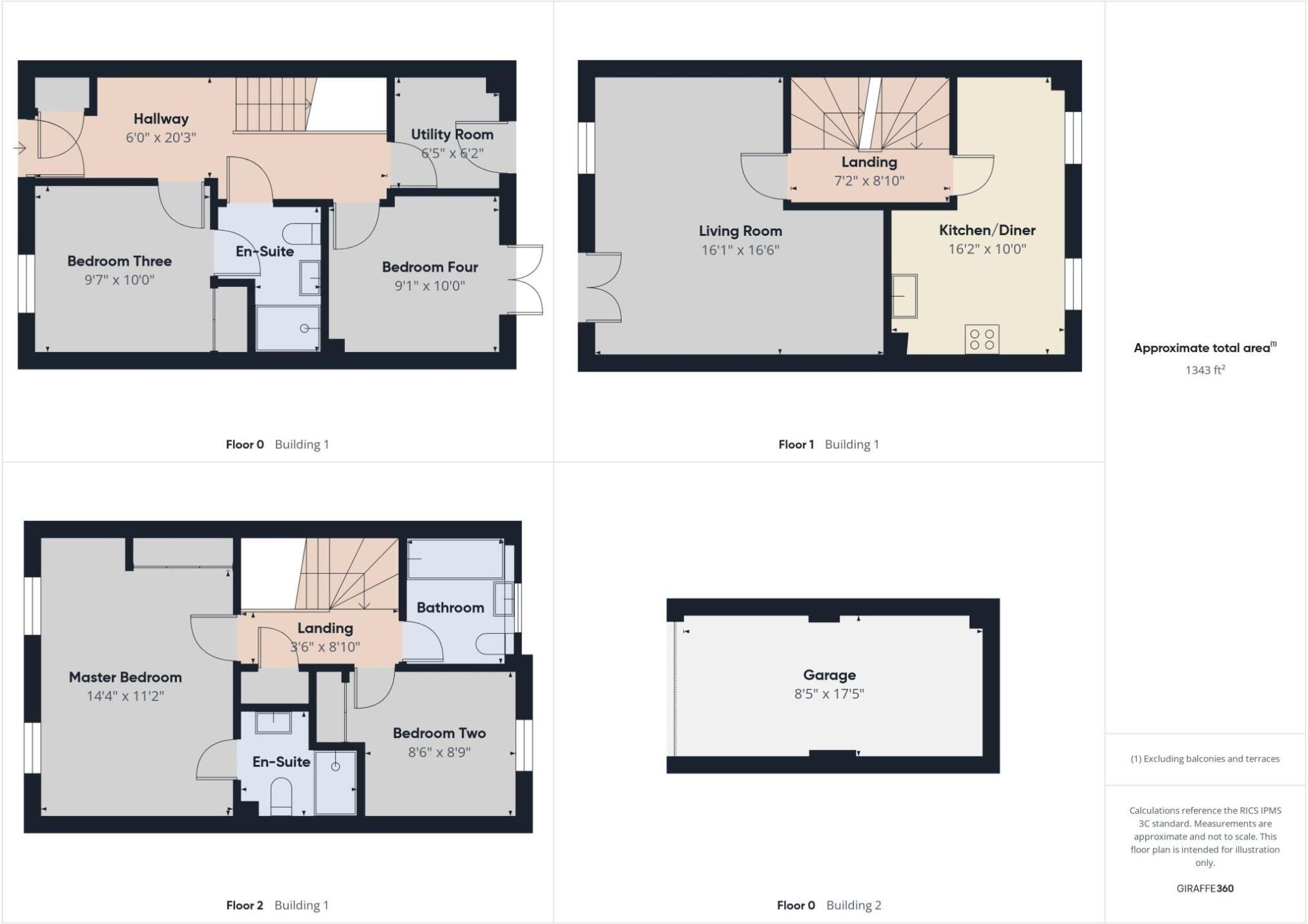 15 Griffiths Way, Nottingham floorplan