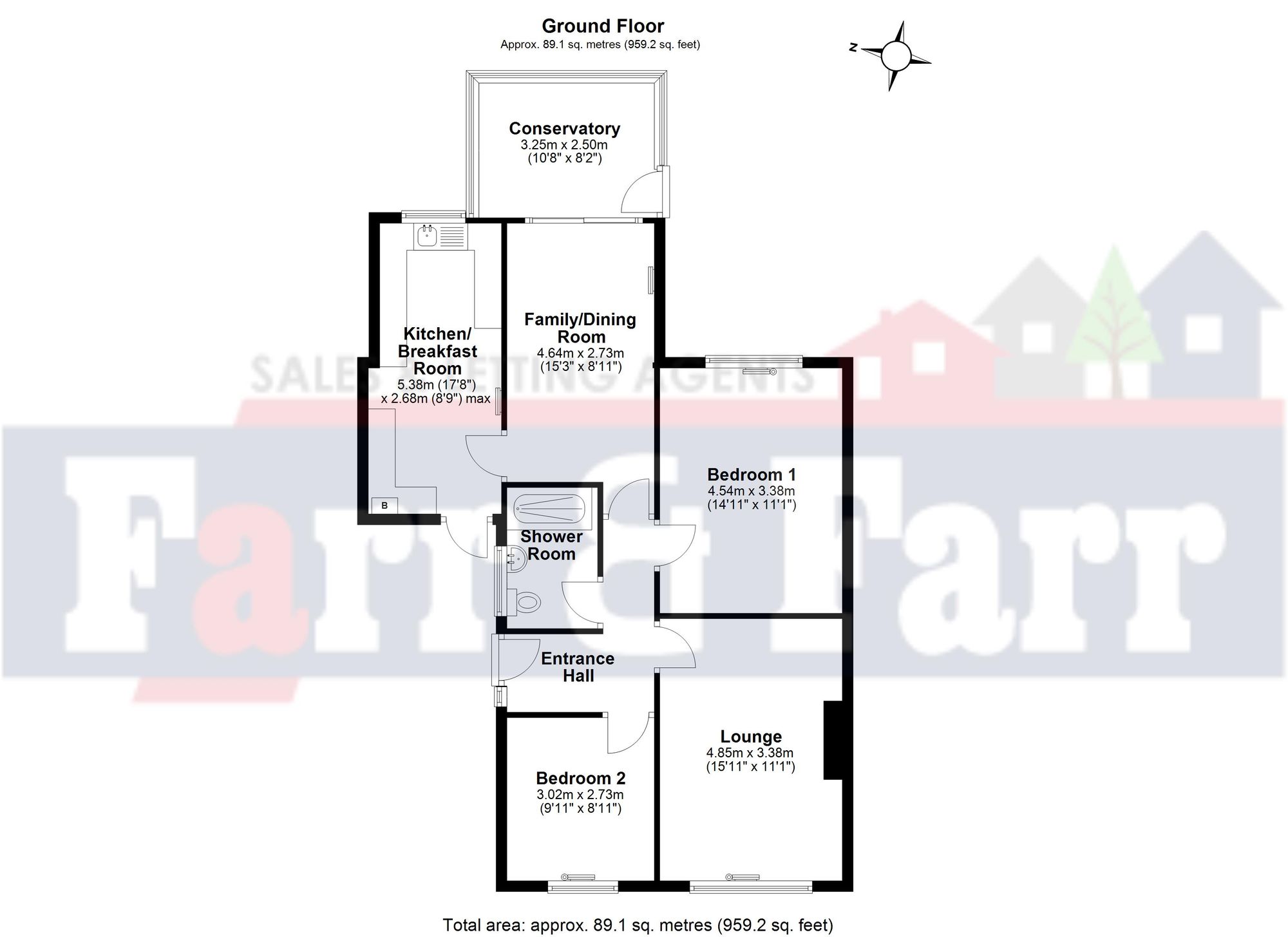 17 Lea Road, Gloucester floorplan