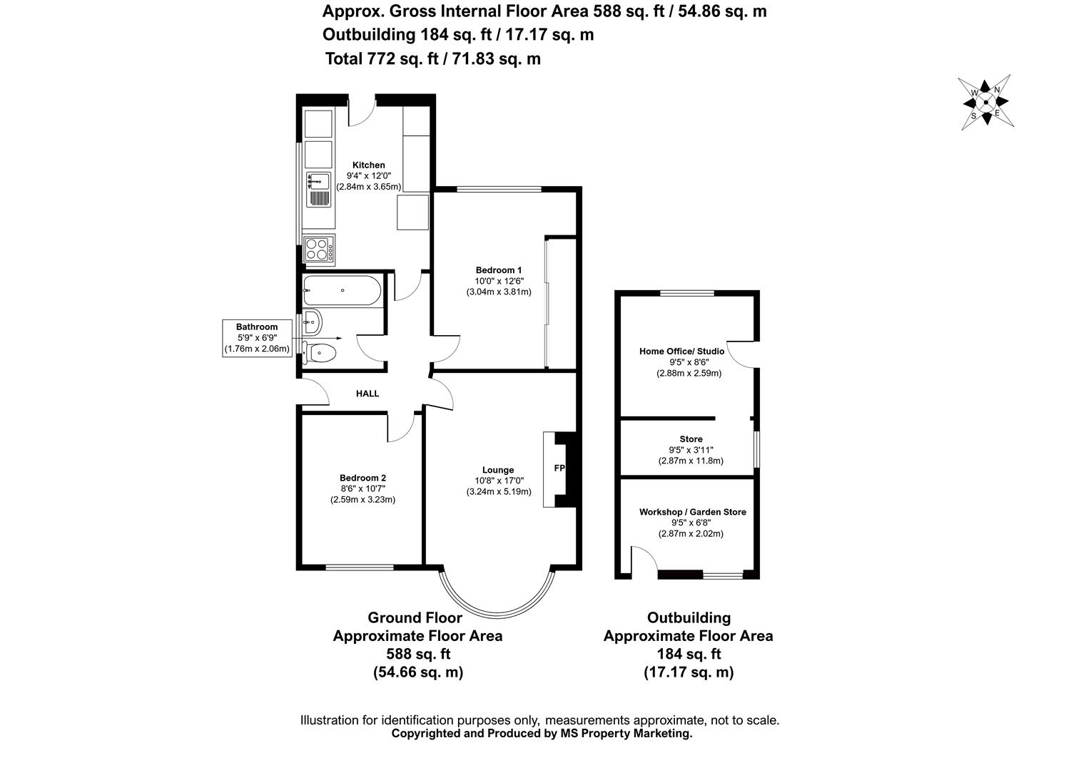 9, Melton Avenue, York floorplan