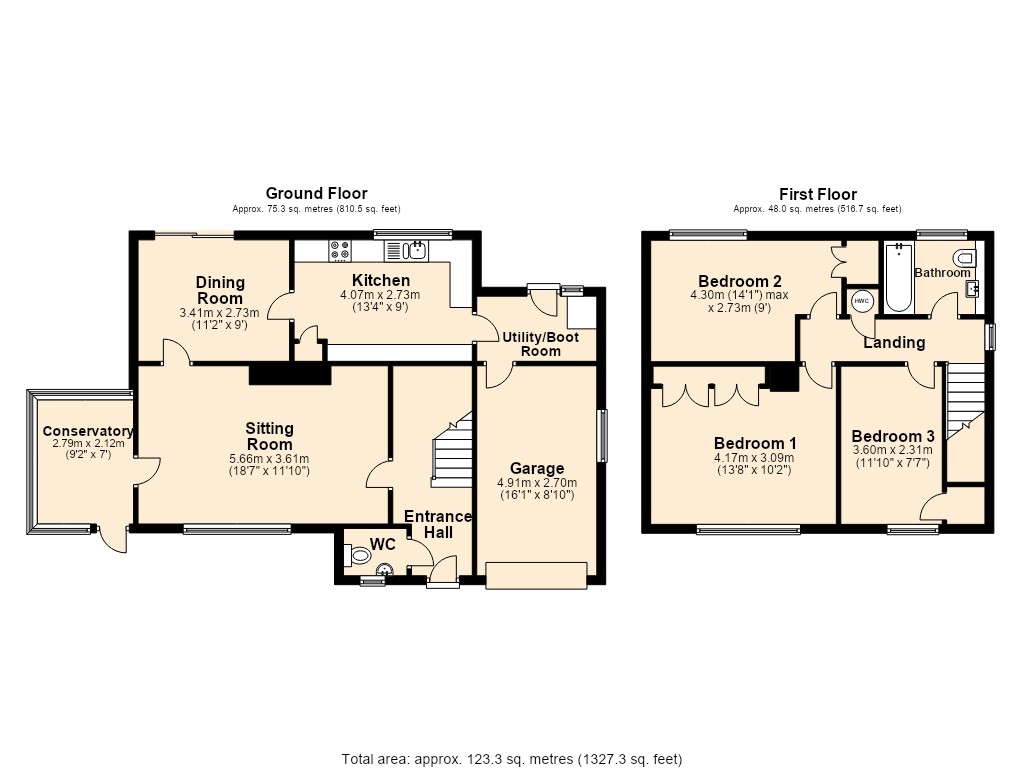 Vine Street, Somerset floorplan