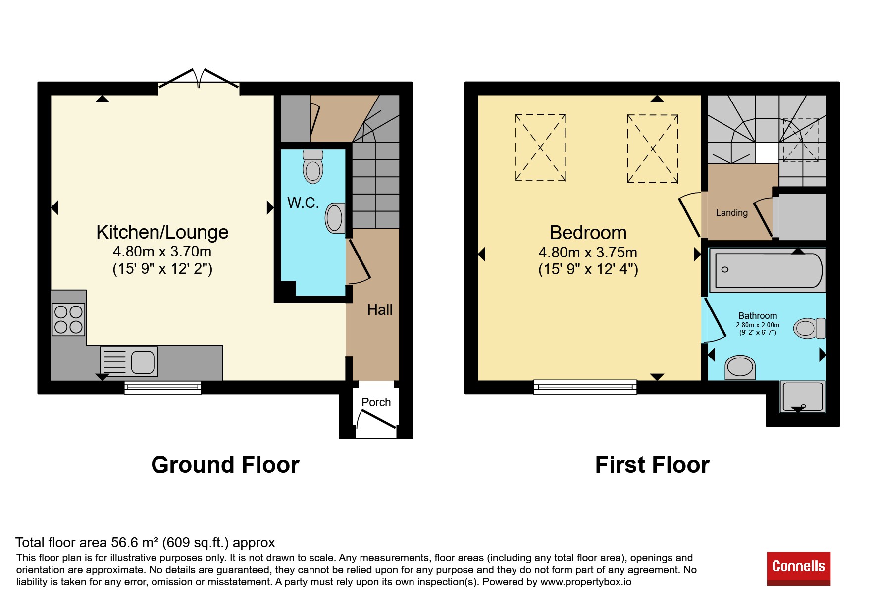 2, The Old Stable Yard, Basingstoke floorplan