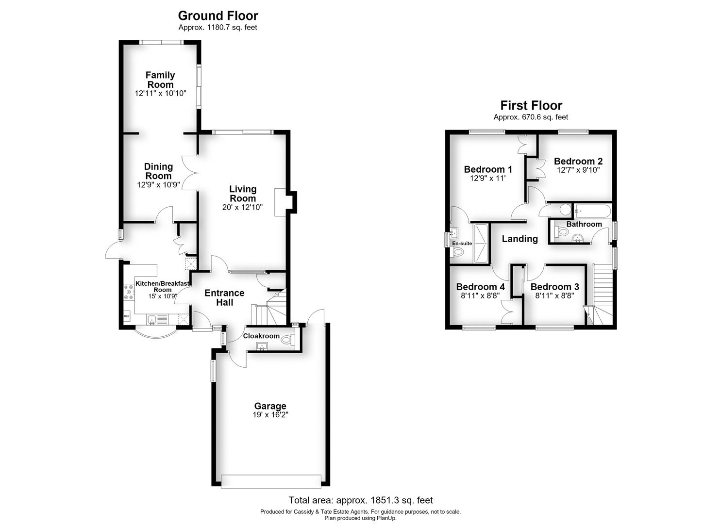 9, Falstaff Gardens, St. Albans floorplan