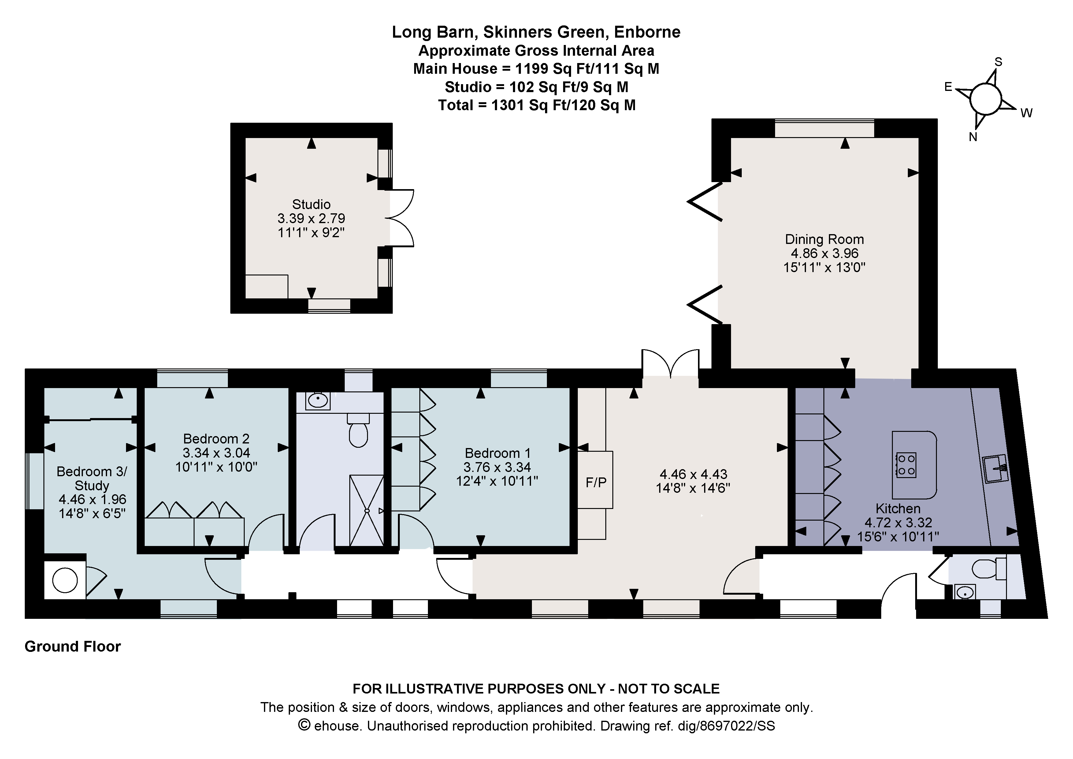 Long Barn,, Skinners Green, Newbury floorplan