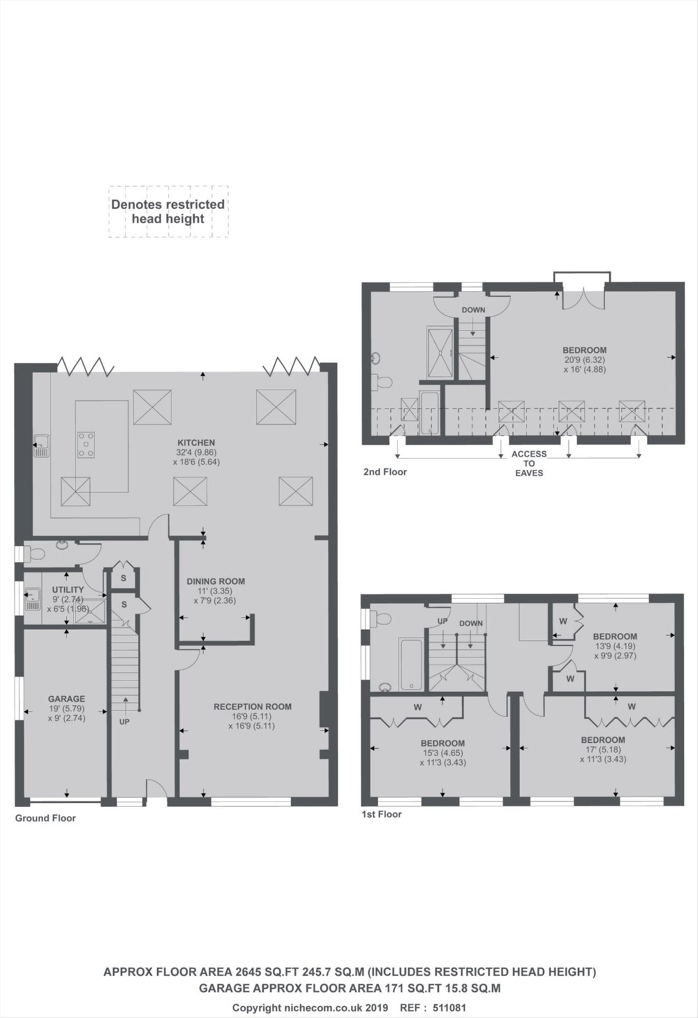 12, Broomfield, Sunbury-On-Thames floorplan