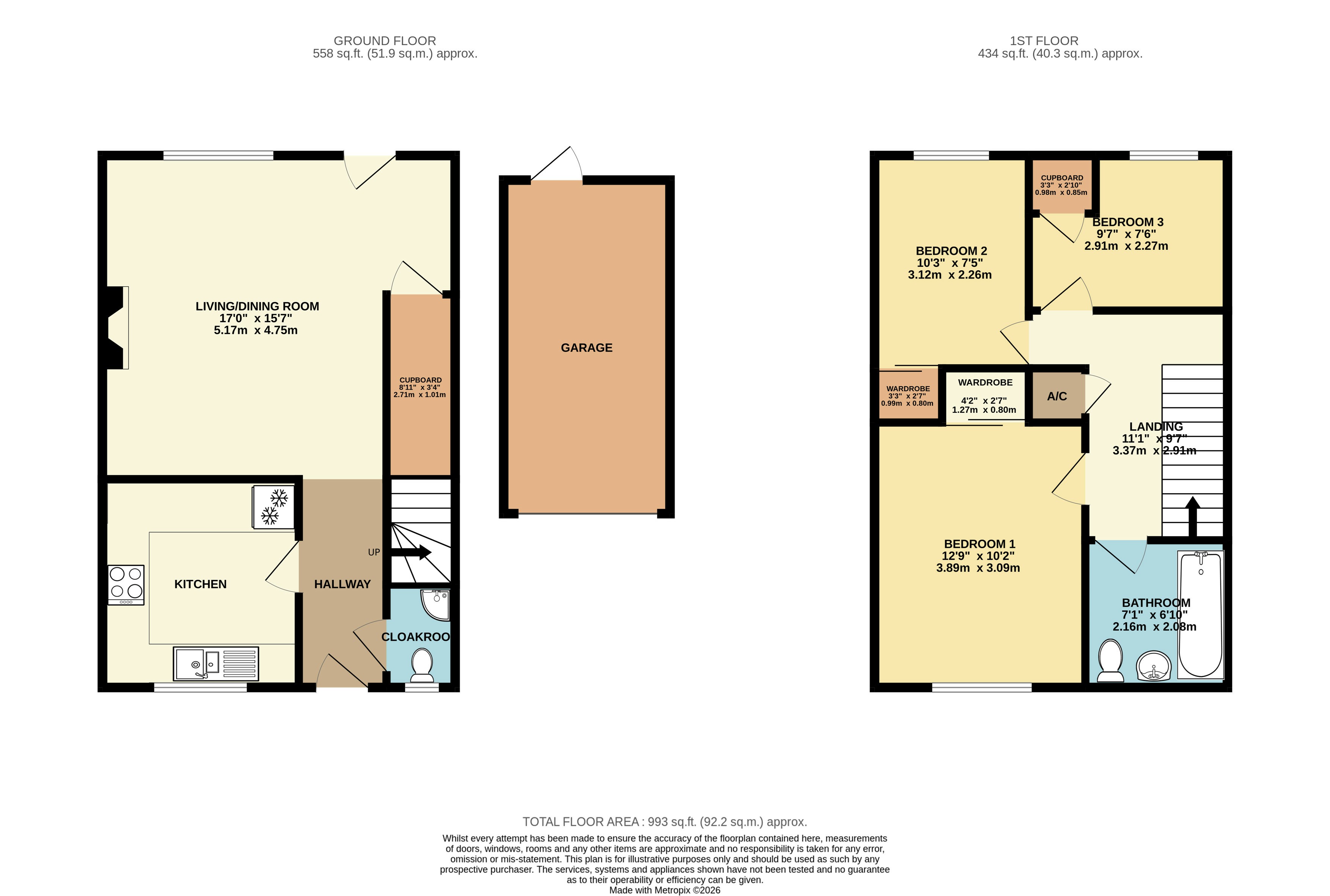 21, Merton Road, Crawley floorplan