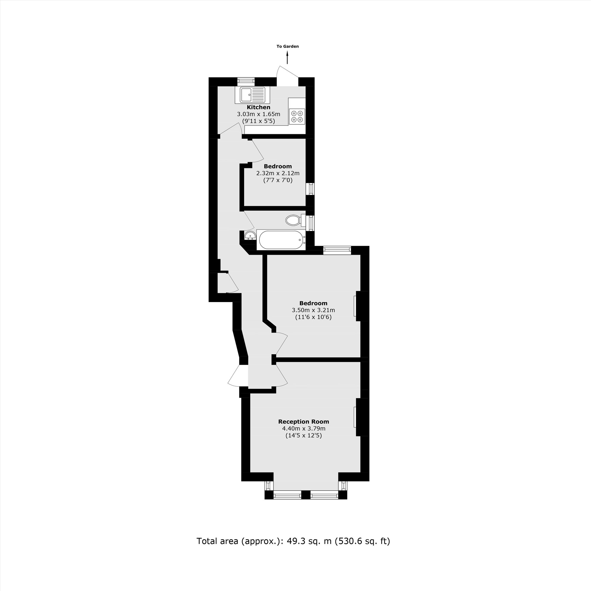 49A, Pitcairn Road, Mitcham floorplan