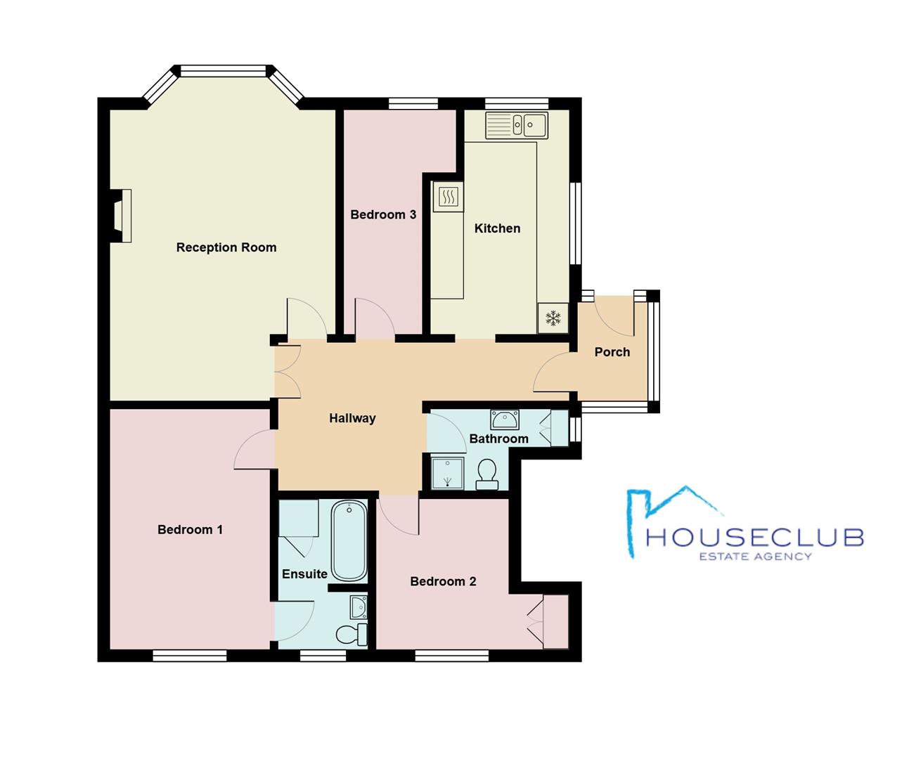 3, St. Johns Court, Norton Road, Morecambe floorplan