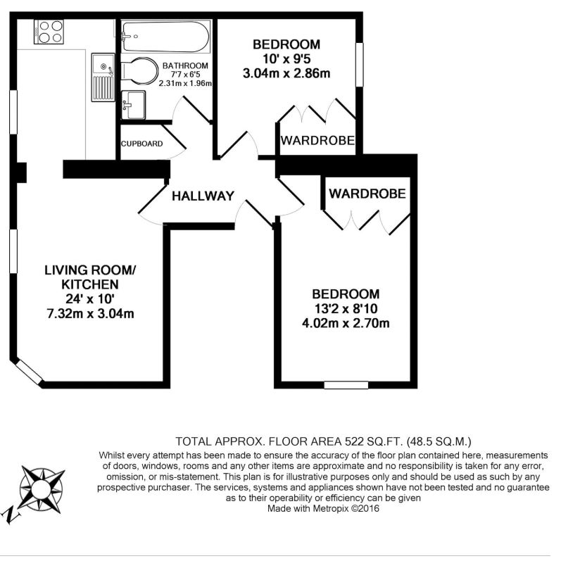 2 Bedrooms Flat to rent in Holloway Road, London N7