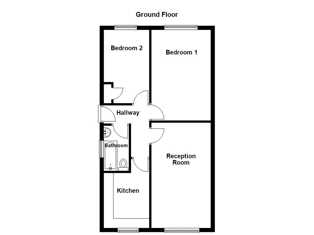 8, Lupin Close, Accrington floorplan
