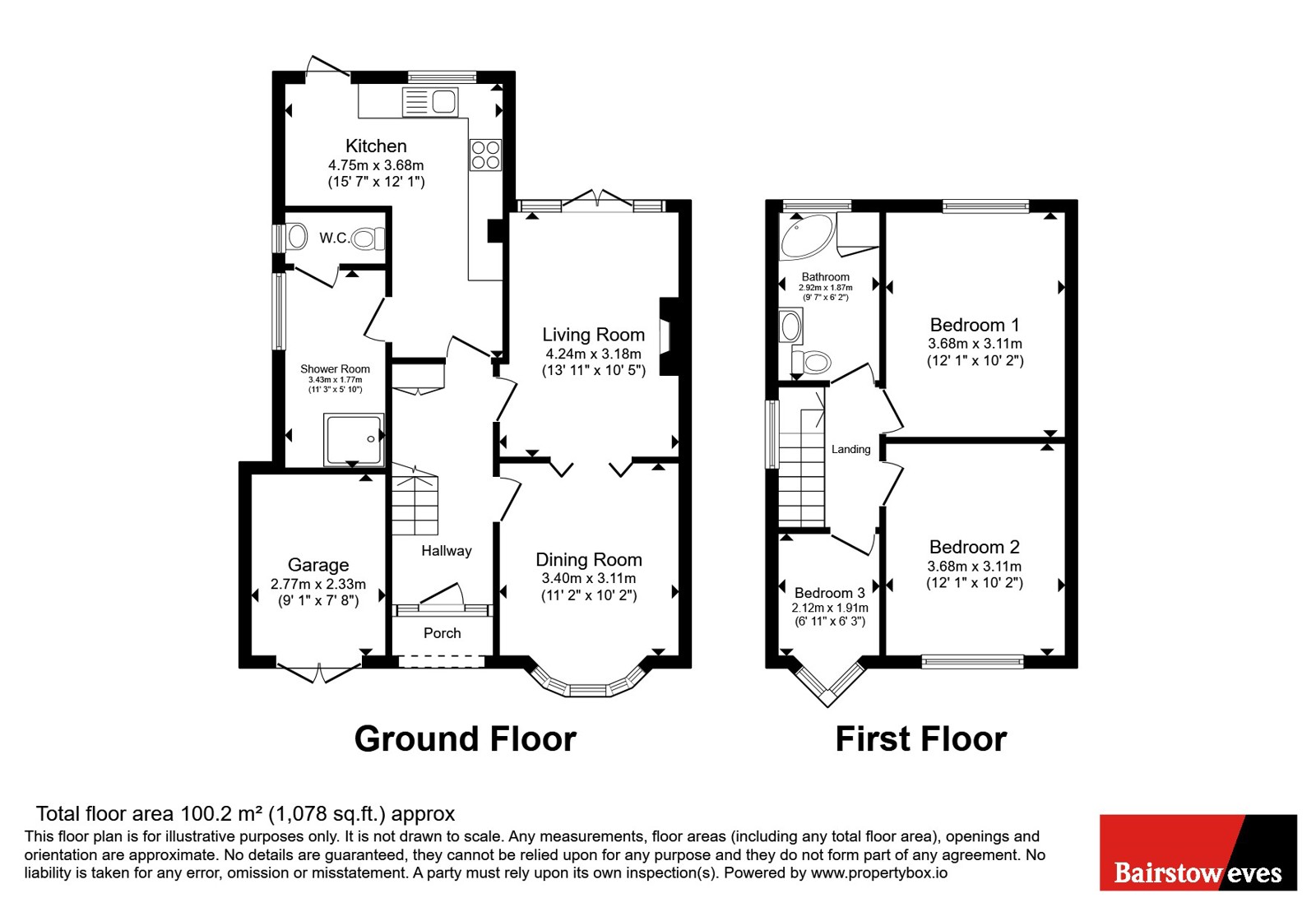 82, Delves Crescent, West Midlands floorplan