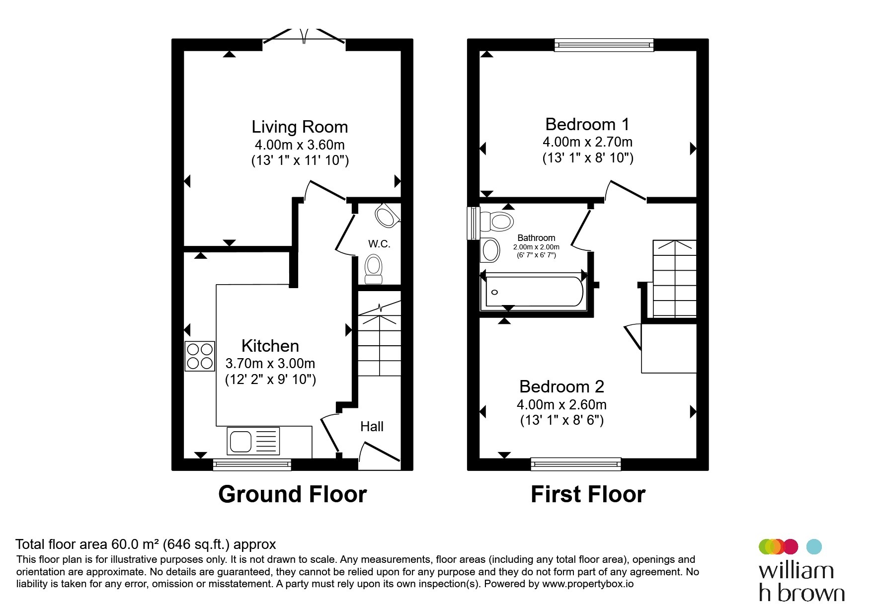 1, Parklands Court, LEEDS floorplan