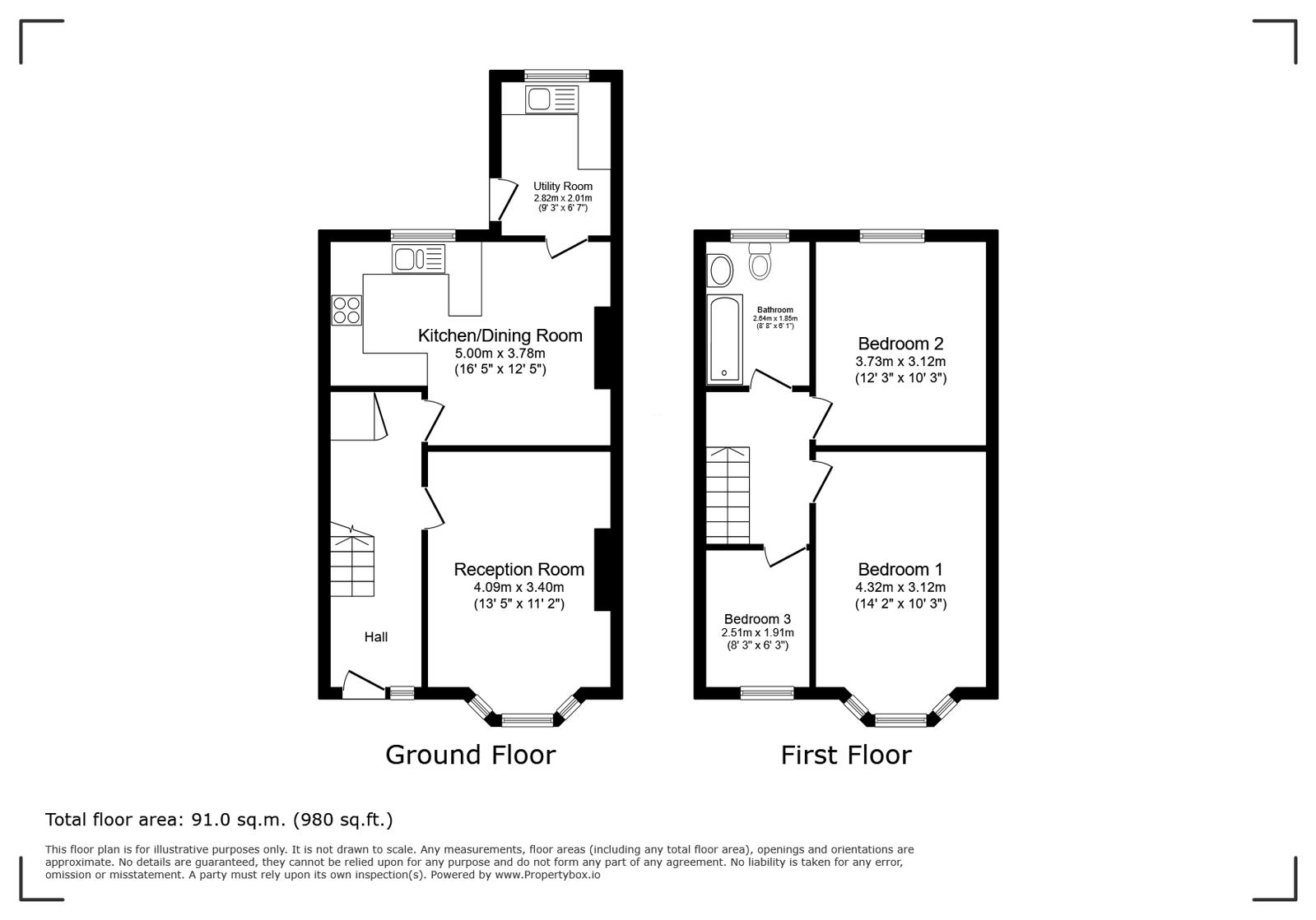 23, Stornoway Road, Essex floorplan