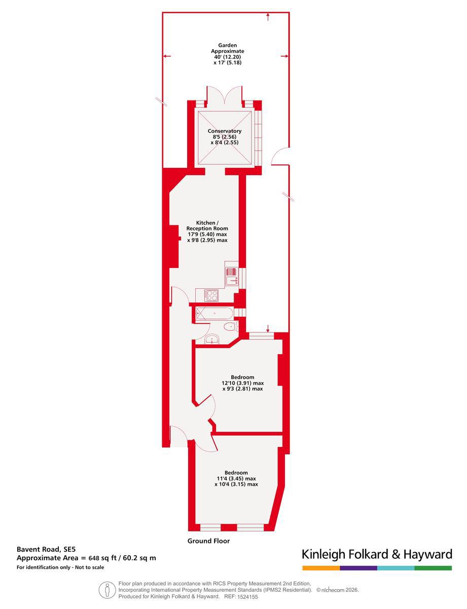 2, Bavent Road, London floorplan