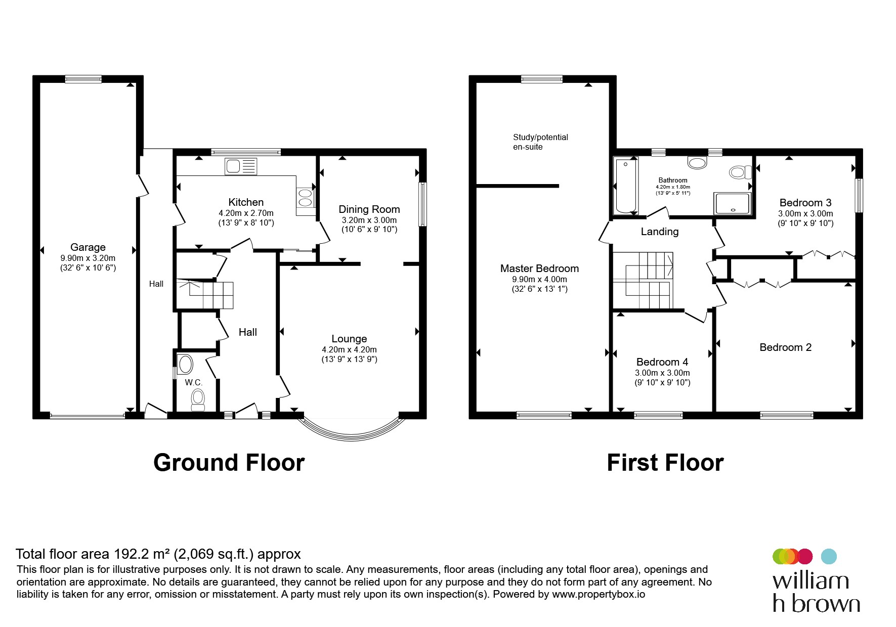 7, Hookstone Oval, Harrogate floorplan