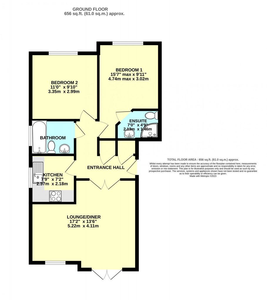 8, TARN HOWES CLOSE, THATCHAM floorplan