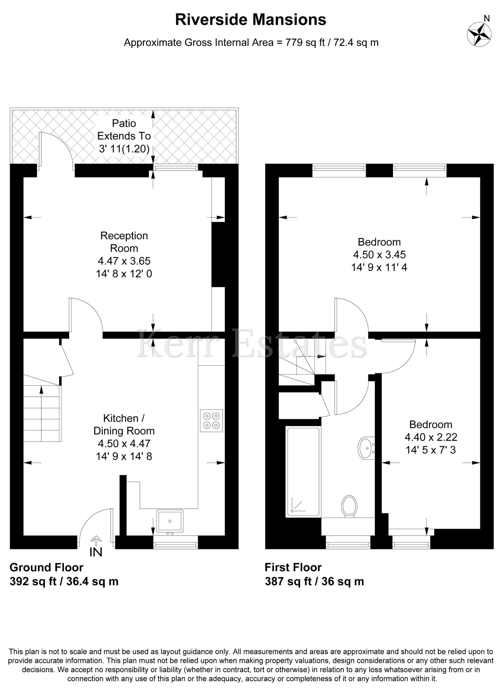 Milk Yard, London floorplan