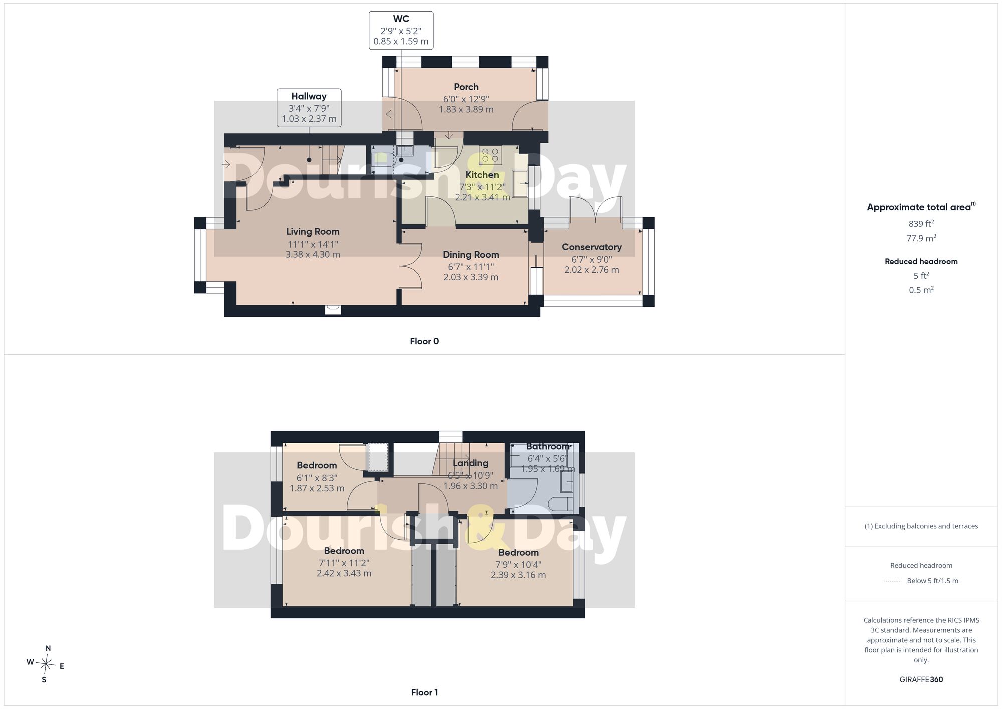 7 Chetwynd Park, Cannock floorplan