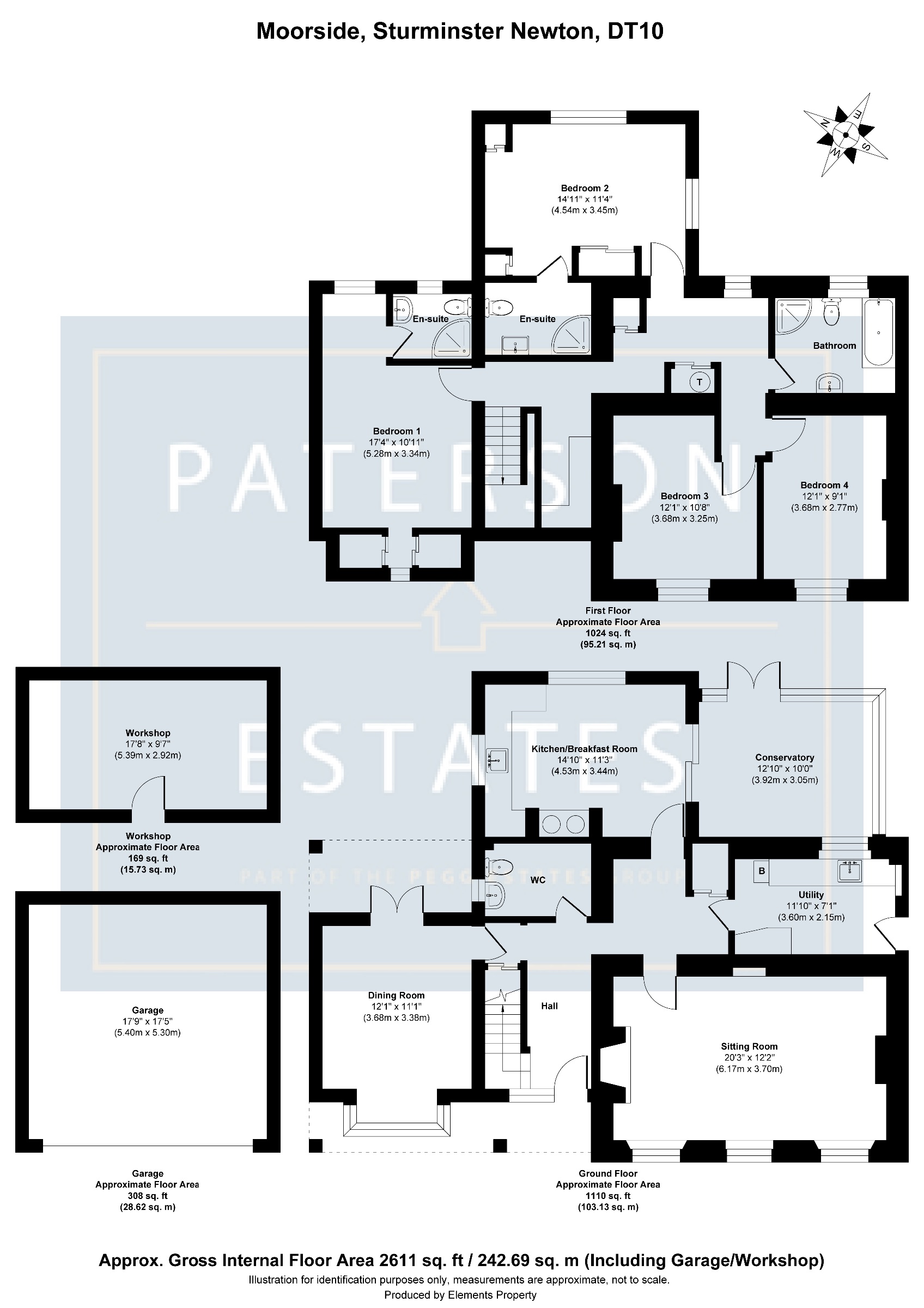 Hayes Wood, Sturminster Newton floorplan