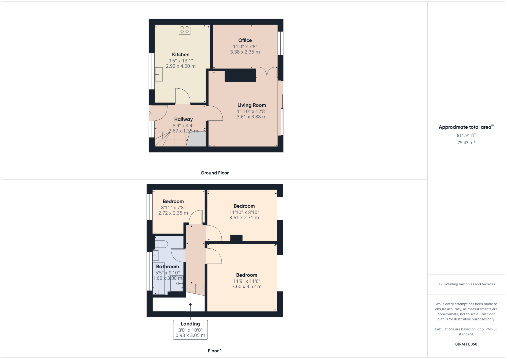 197, Longheath Gardens, Croydon floorplan