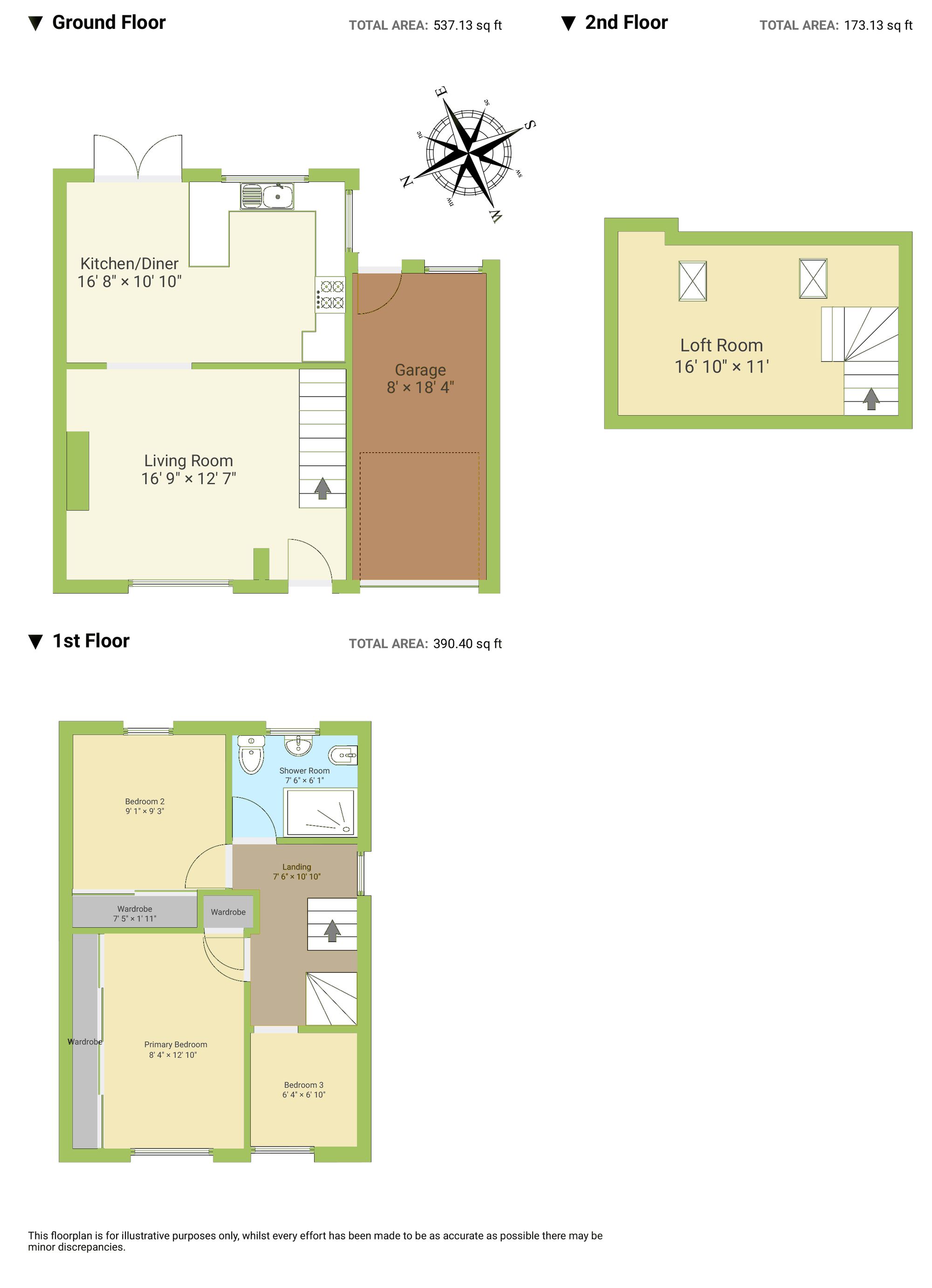 12 Neyland Close, Pontypridd floorplan