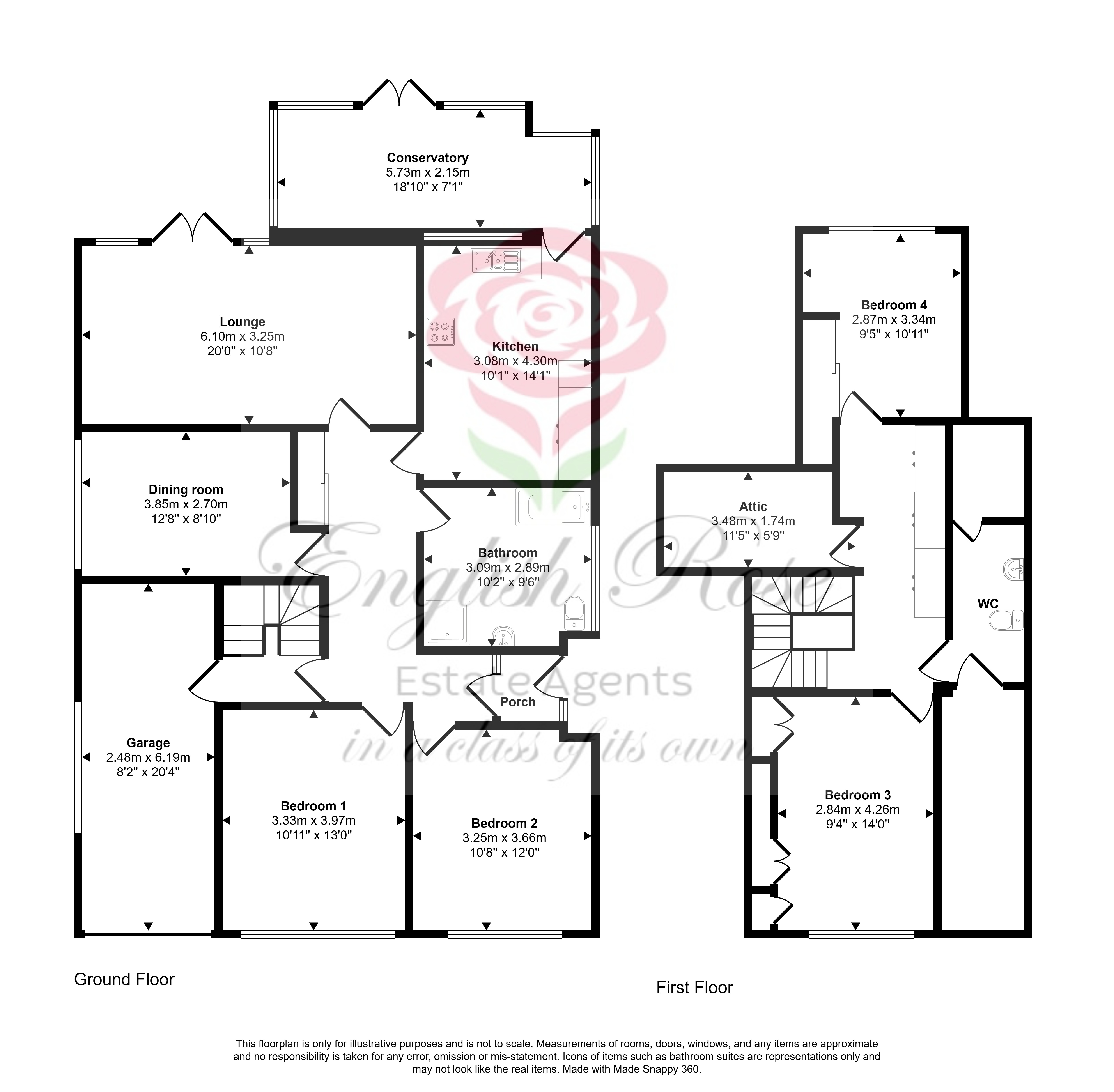 2, Marshall Avenue, Kirkby In Ashfield floorplan