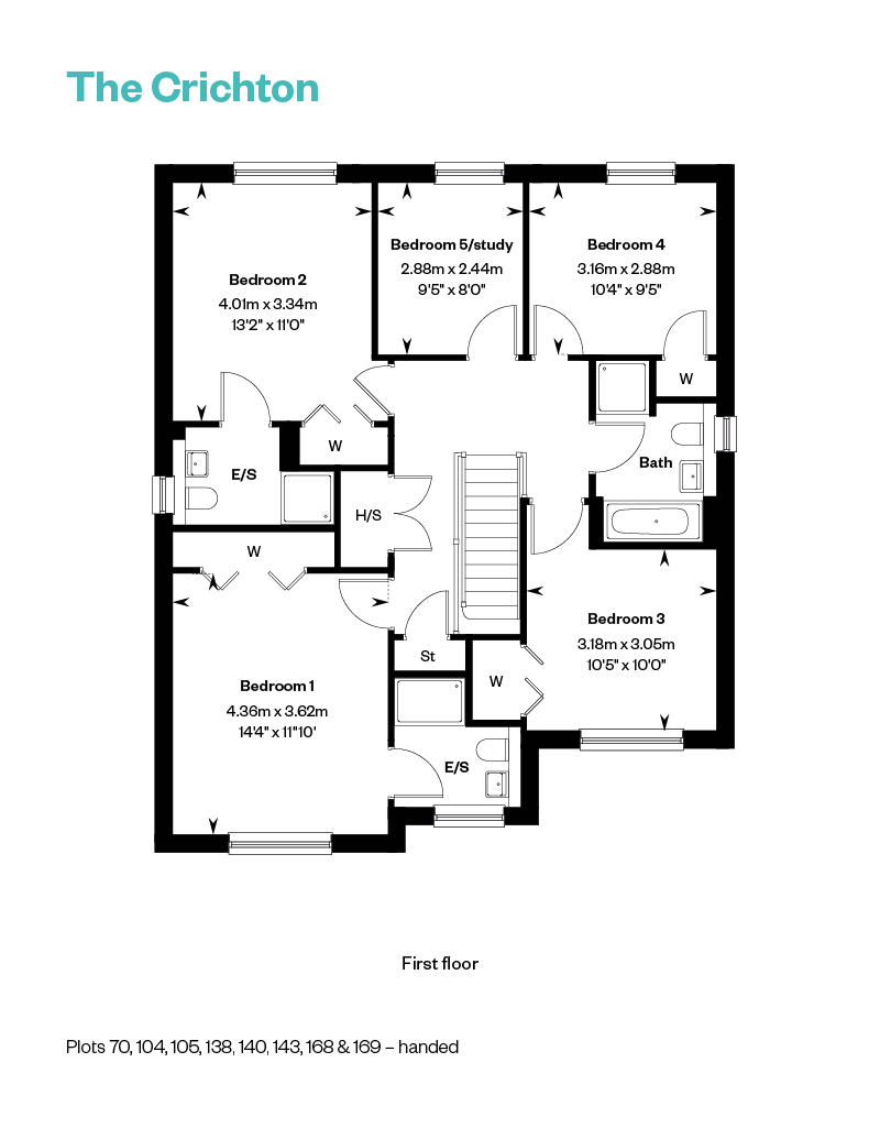 105, Springfield Road, Barrhead, G78 2Gd floorplan
