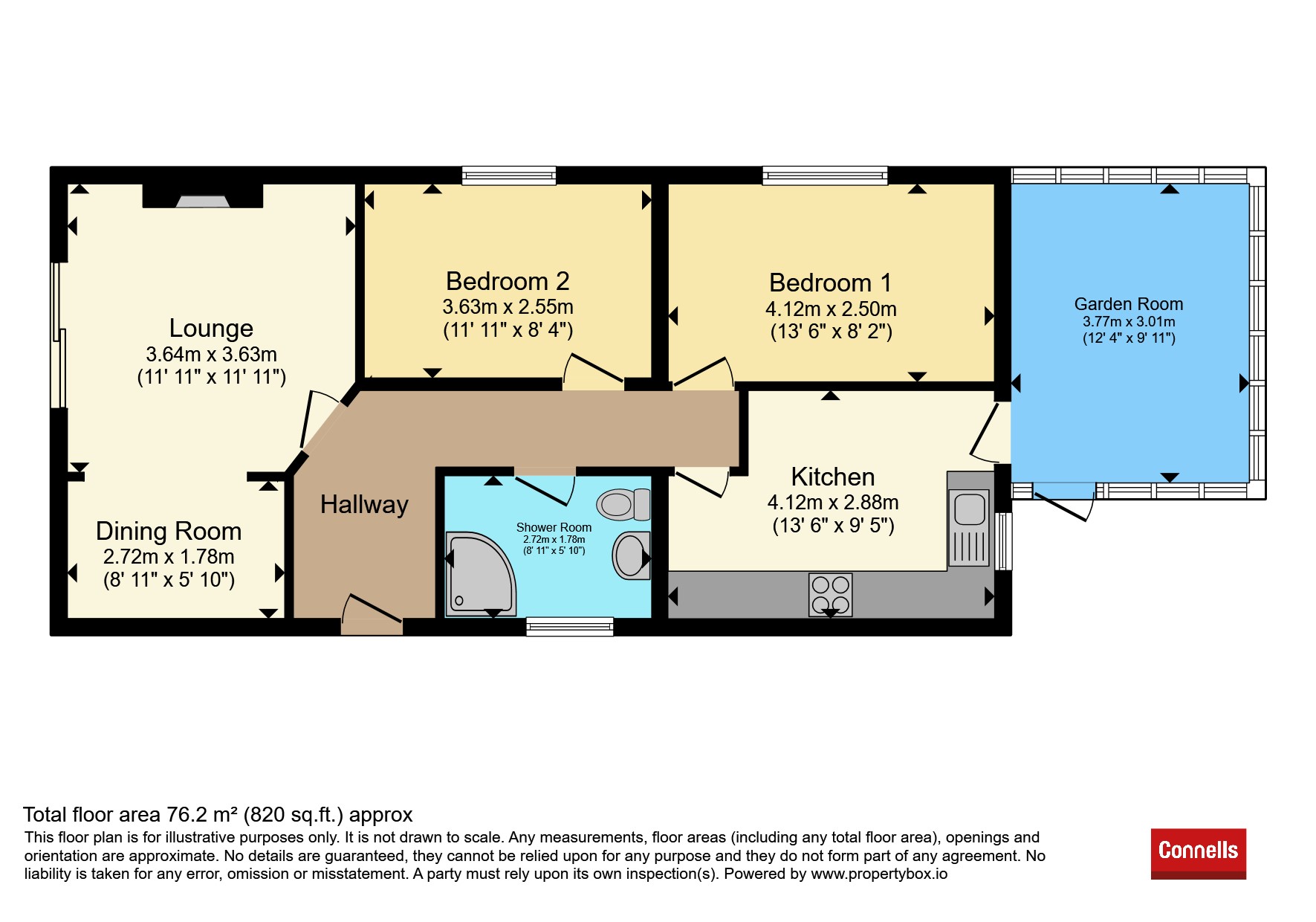 Old Railway Lodge, Banbury Street, Warwick floorplan