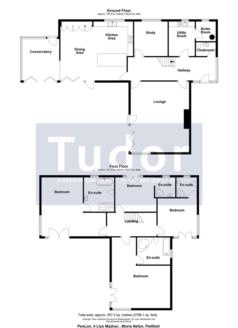 Pen Lon, 4 Llys Madryn, Lon Uchaf, Morfa Nefyn floorplan
