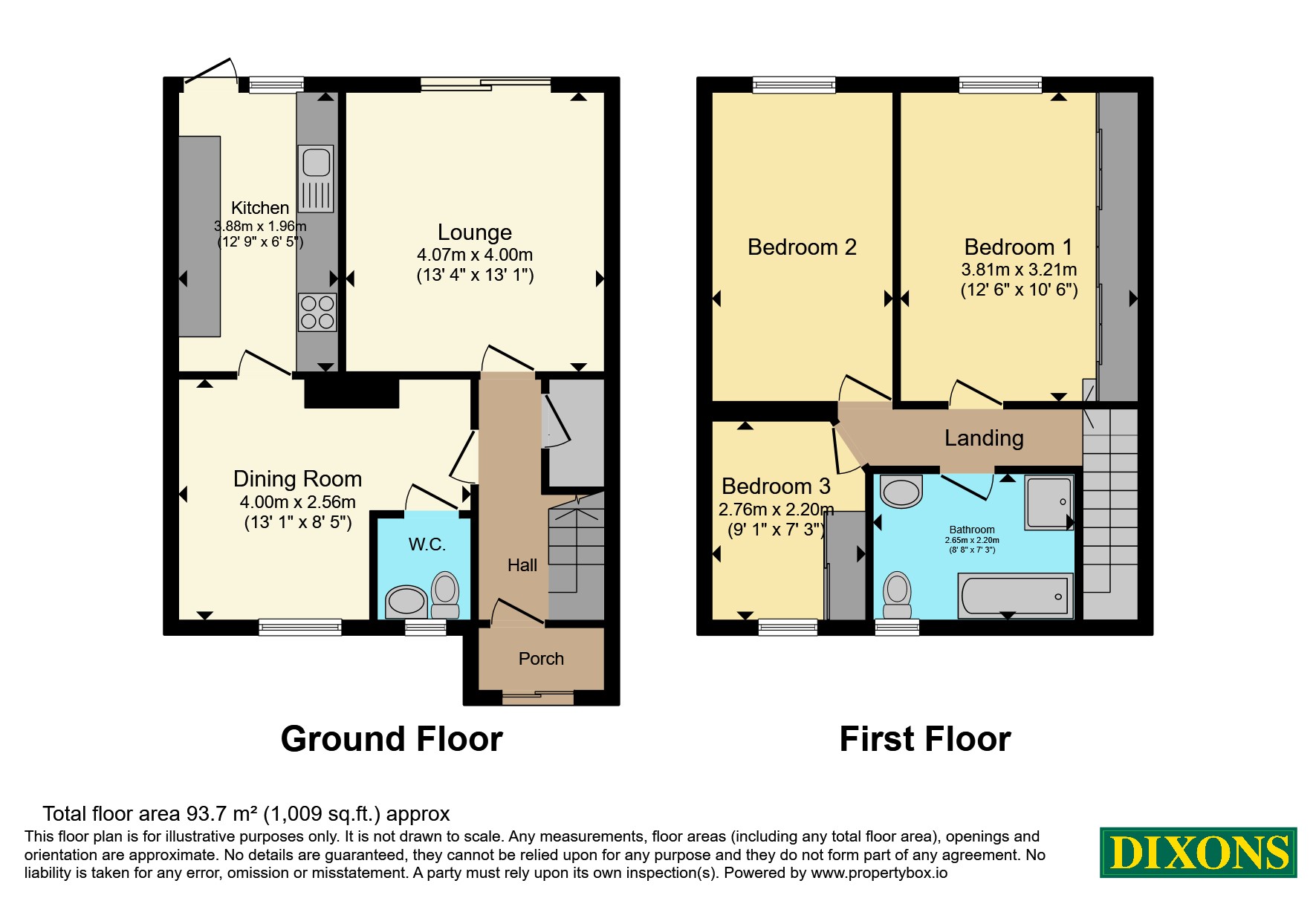 17, Brindley Close, West Midlands floorplan