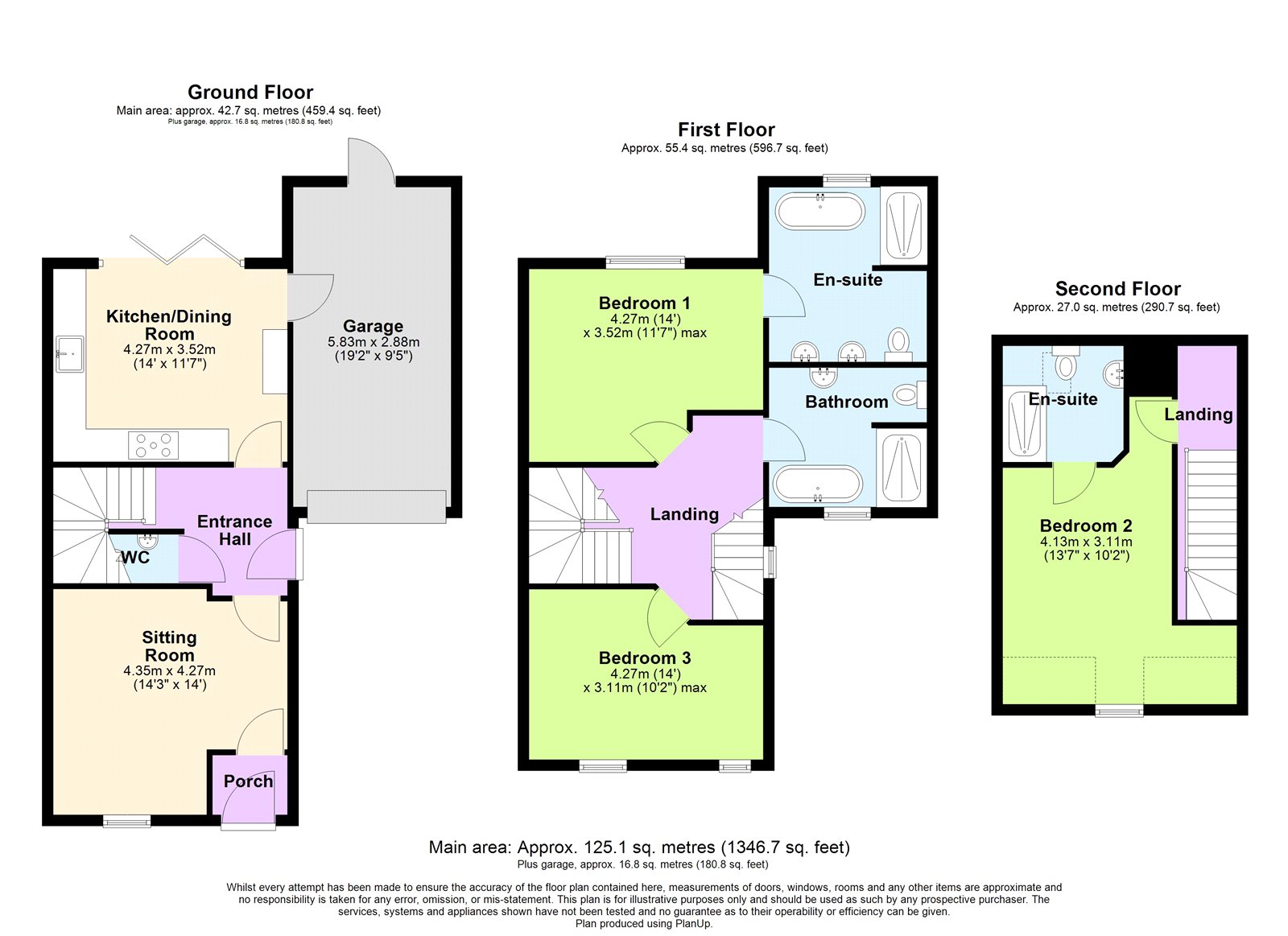 5 Redlynch Gardens,, Butt Street, Stroud floorplan