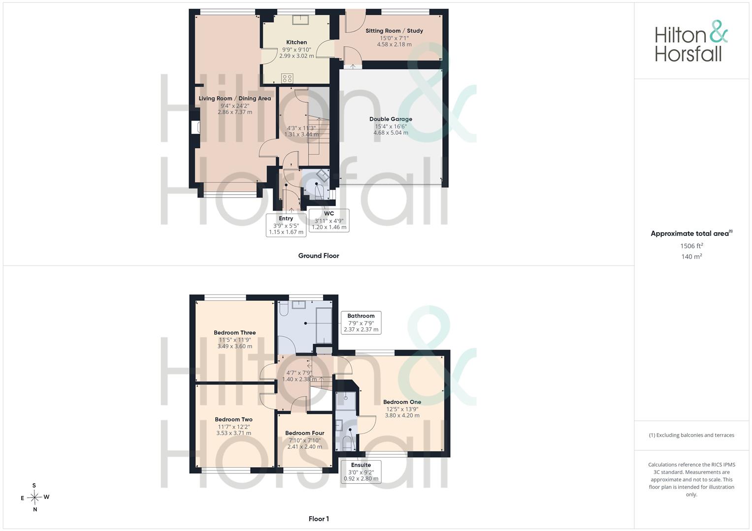 15, Buckingham Drive, Read floorplan