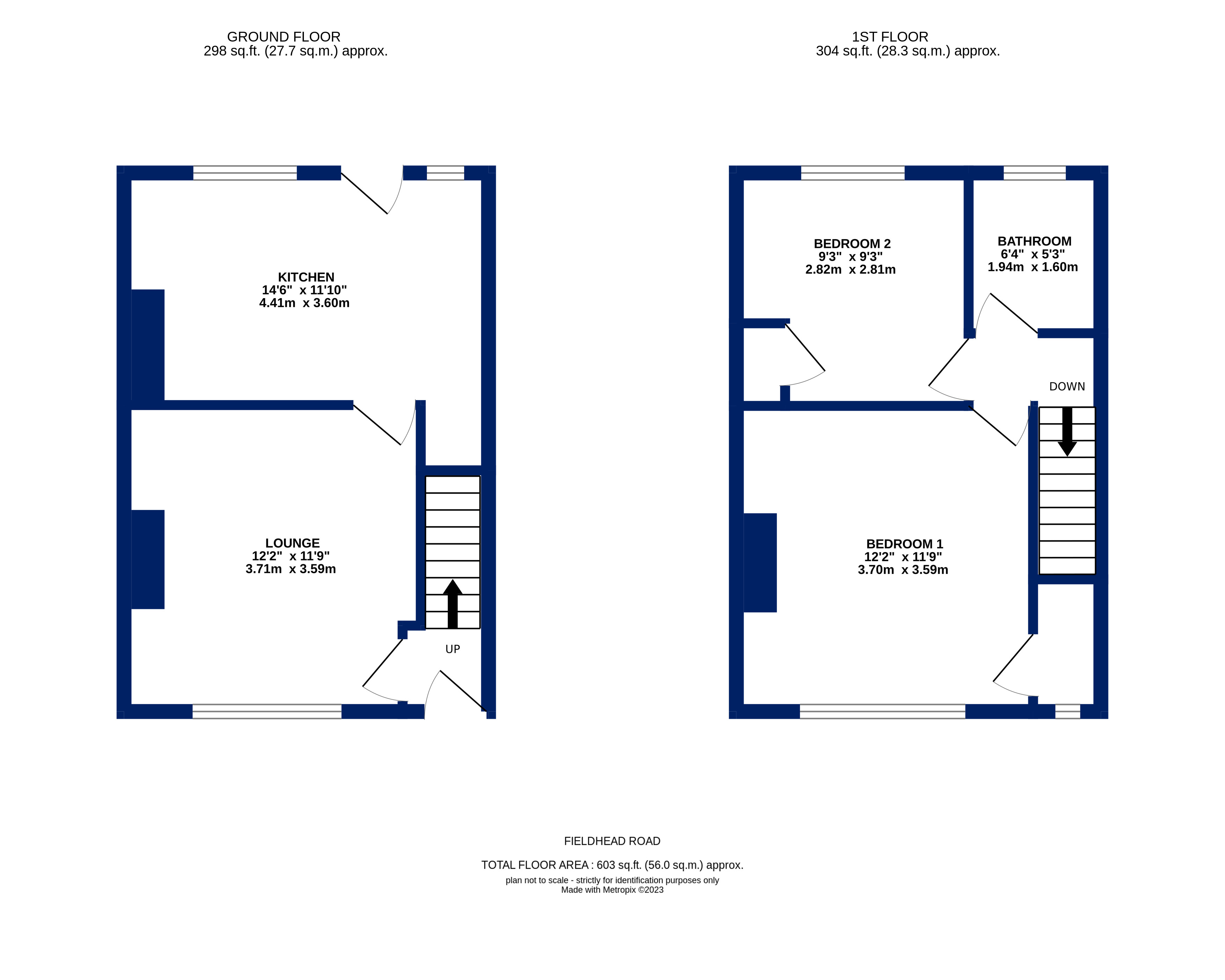 Fieldhead Road, Guiseley, Leeds LS20, 2 bedroom terraced house for sale