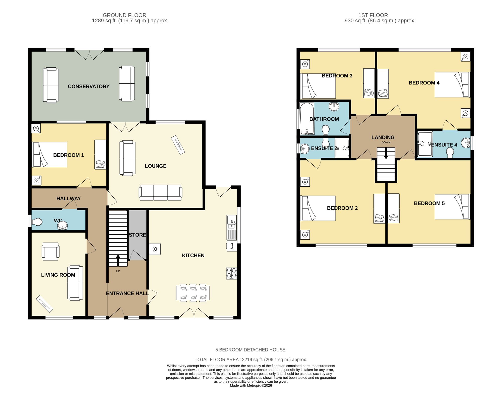 6c Huddersfield Road, Mirfield floorplan
