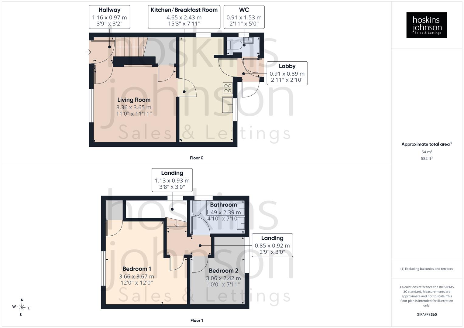 3, Oakland Crescent, Pontypridd floorplan